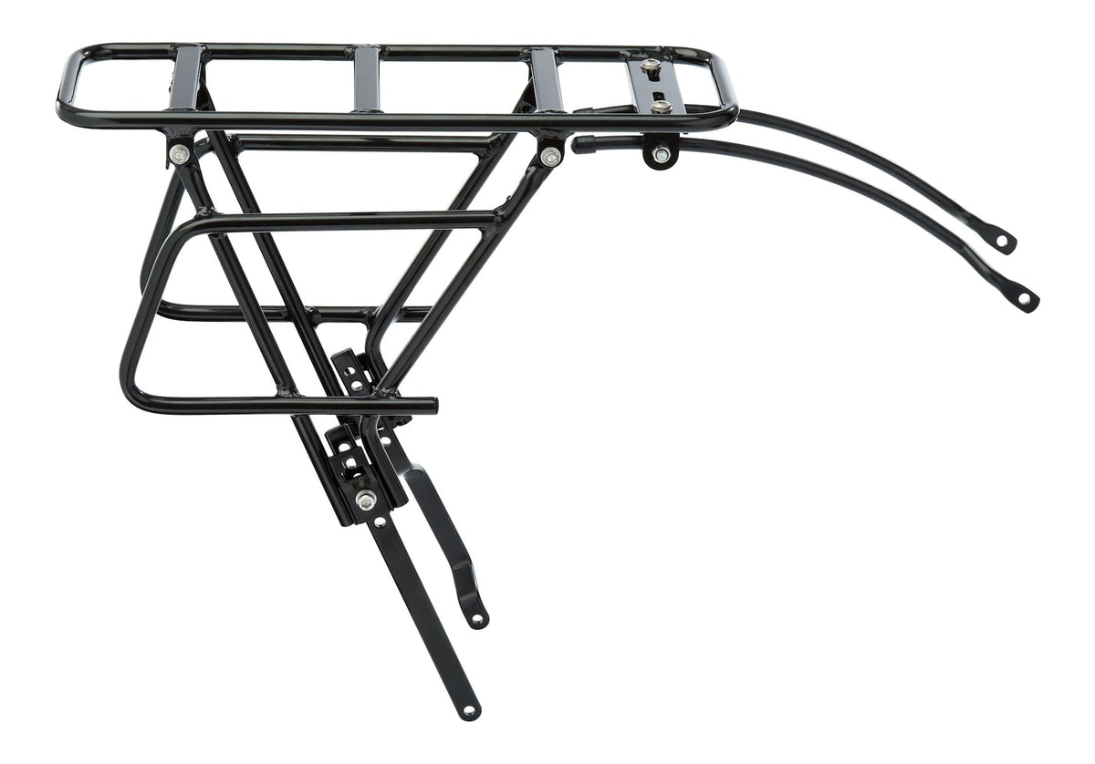 Adjustable Rear Bike Rack, Lightweight, Aluminum, Black T1R2 - product image 3