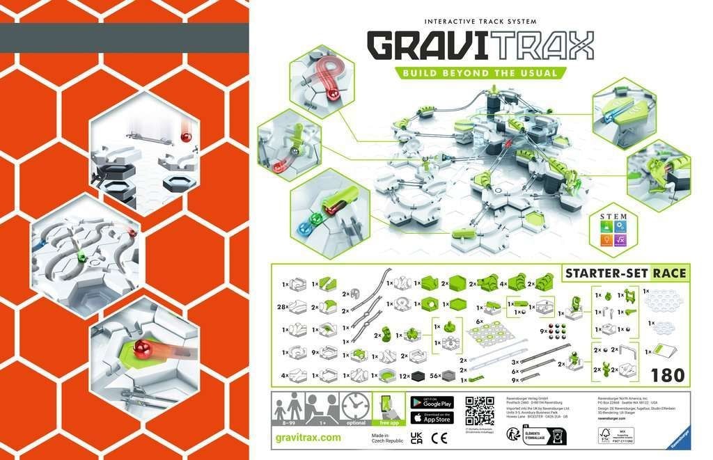 GraviTrax Marble Race Track Building System Starter Set for Ages 8+ E8I1 - product image 3