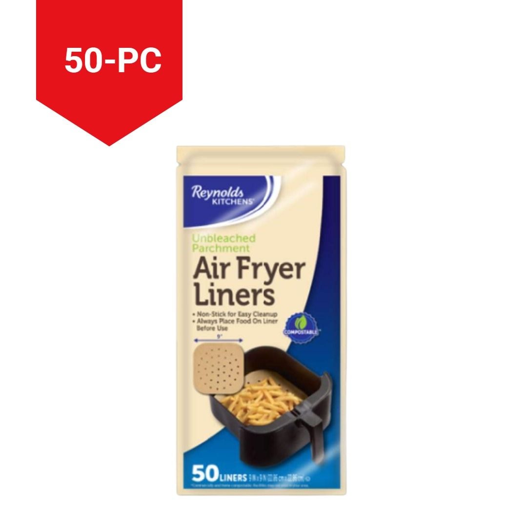 Kitchens Unbleached Non-Stick Air Fryer Liners, 50-pc K0A5 - product image 3