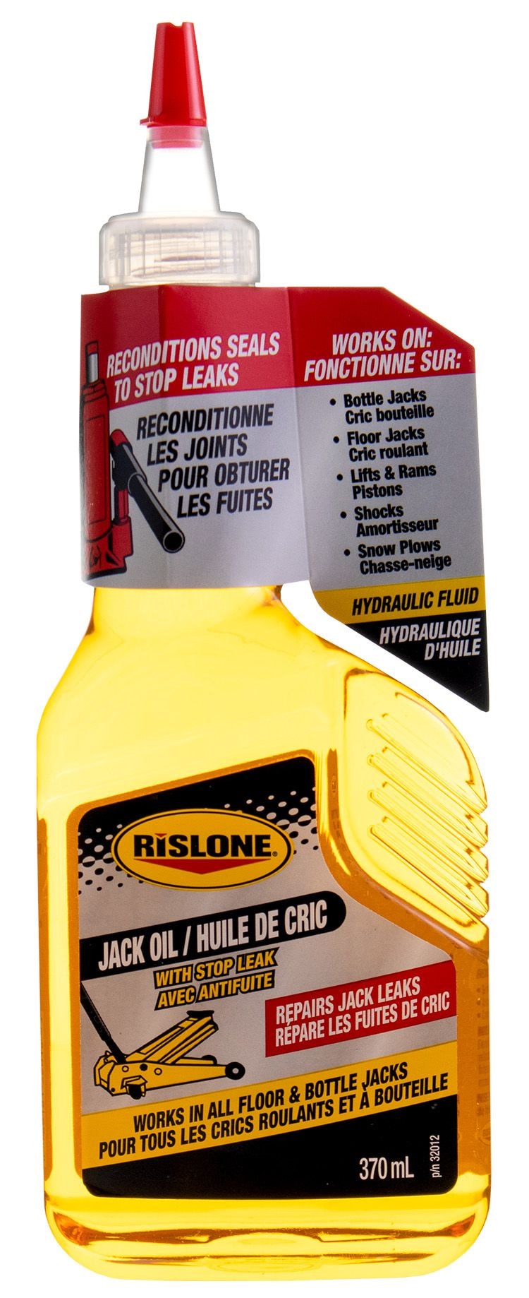 32012 Hydraulics Jack Oil with Stop Leak, Amber, 370-mL I9H4 - product image 1