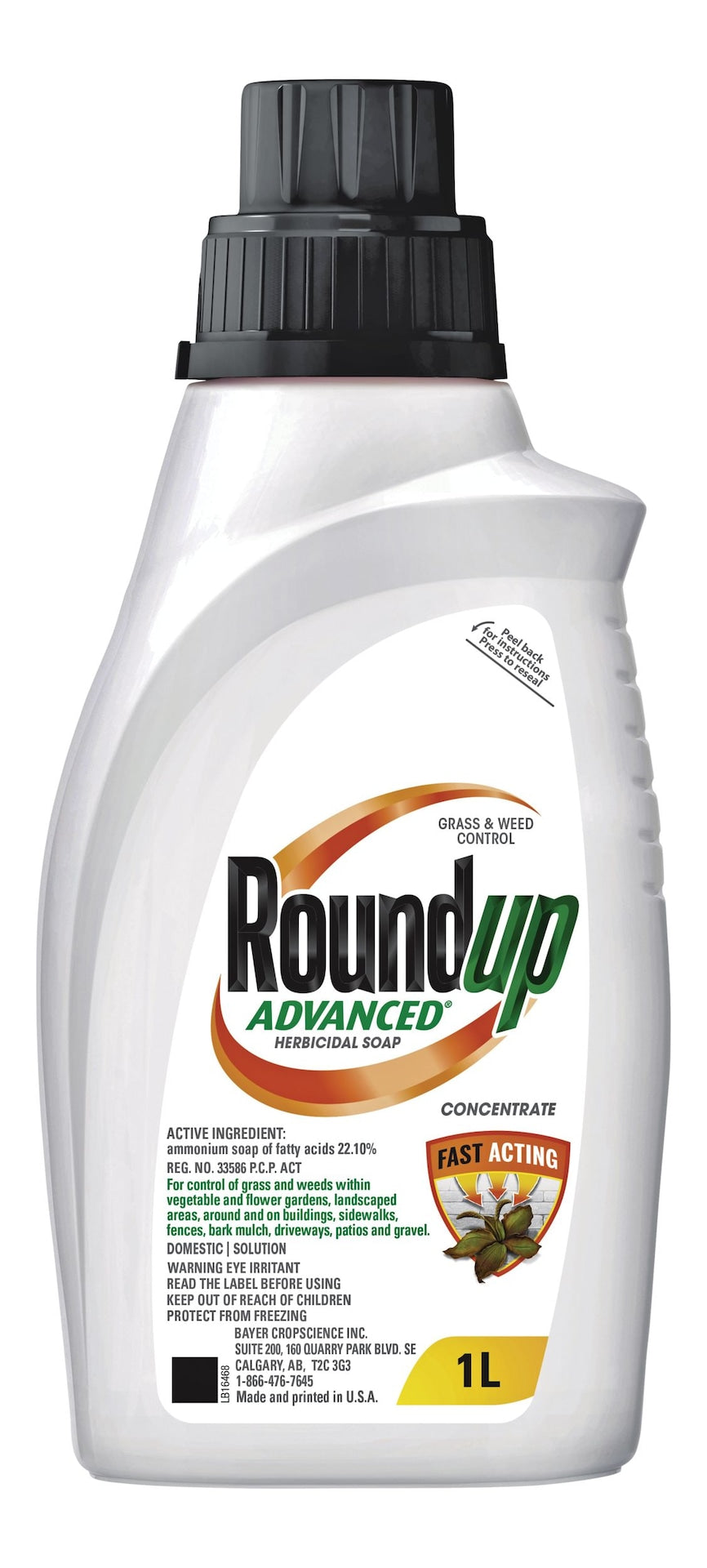 Concentrate Advanced Grass & Weed Control/Killer, Herbicidal Soap, 1-L L2Z6 - product image 1