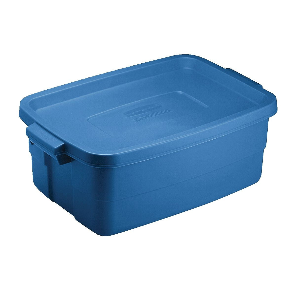 Roughneck Stackable Storage Box with Lid, 11-L, Blue Y5U5 - product image 1