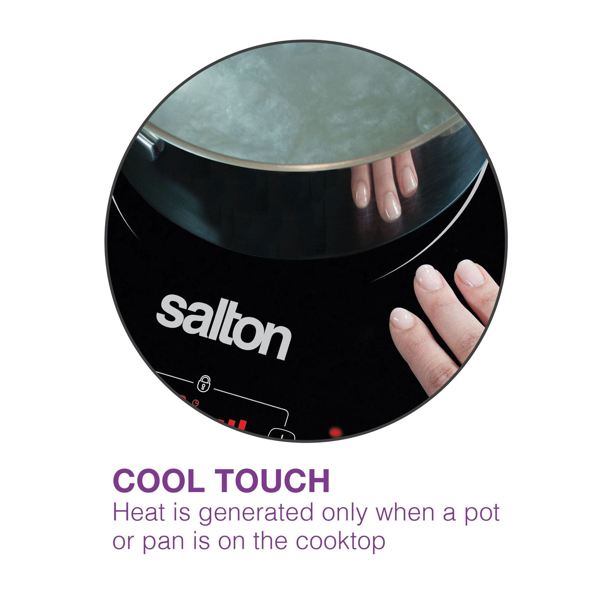 Double Induction Cooktop, LED Display & Touch control with 10 Power Settings Z9B8 - product image 6