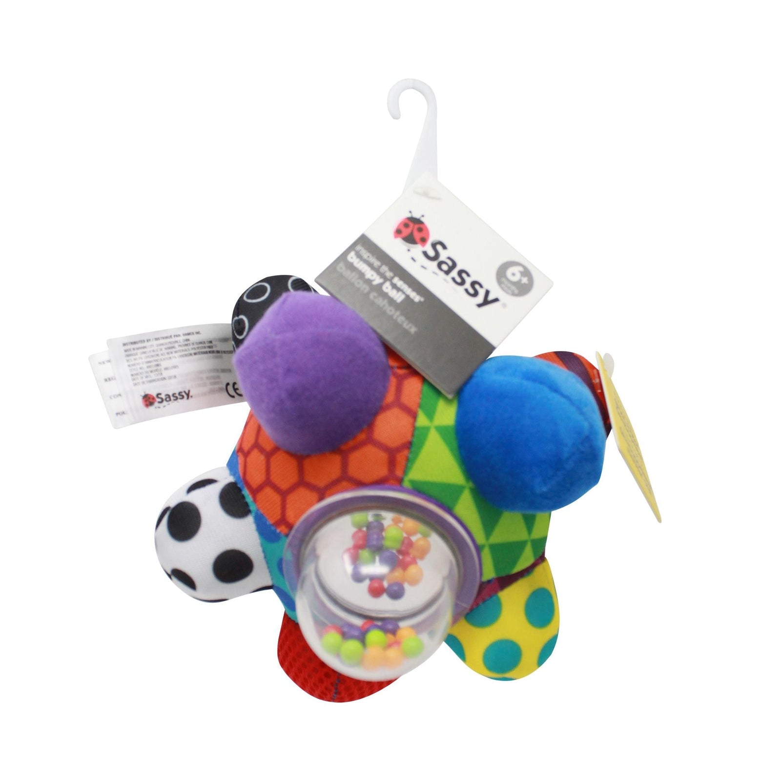 Bumpy Ball for Babies, Multi-Colour, Ages 6m+ U5Q1 - product image 3