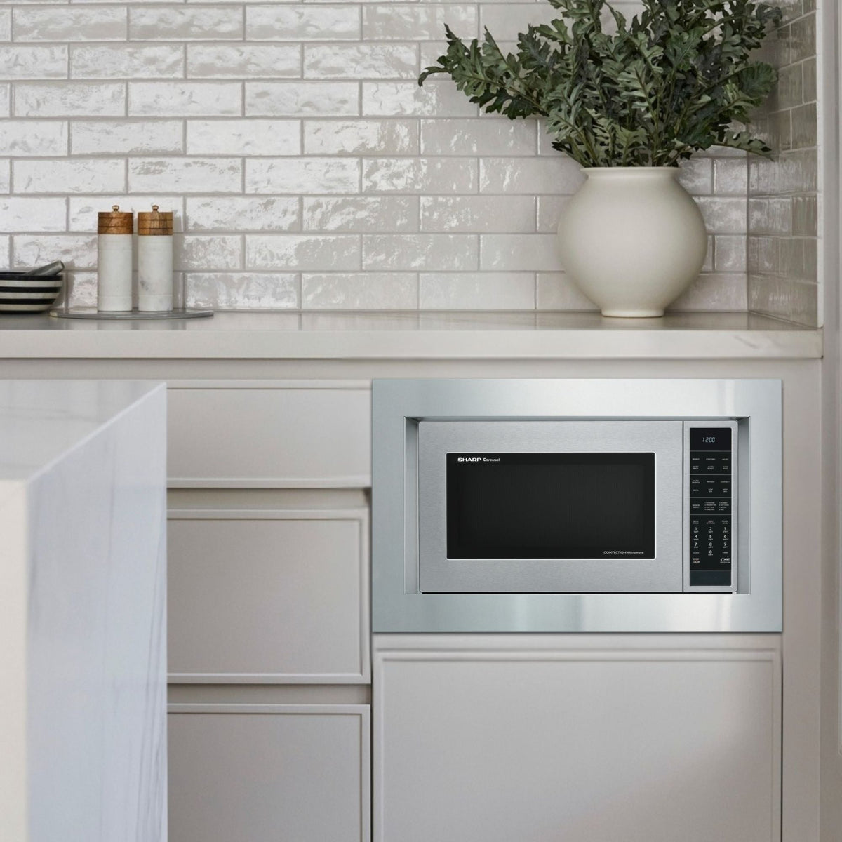 Built-in Microwave Oven Trim Kit, 30-in, for SMC1585KS A2K7 - product image 3