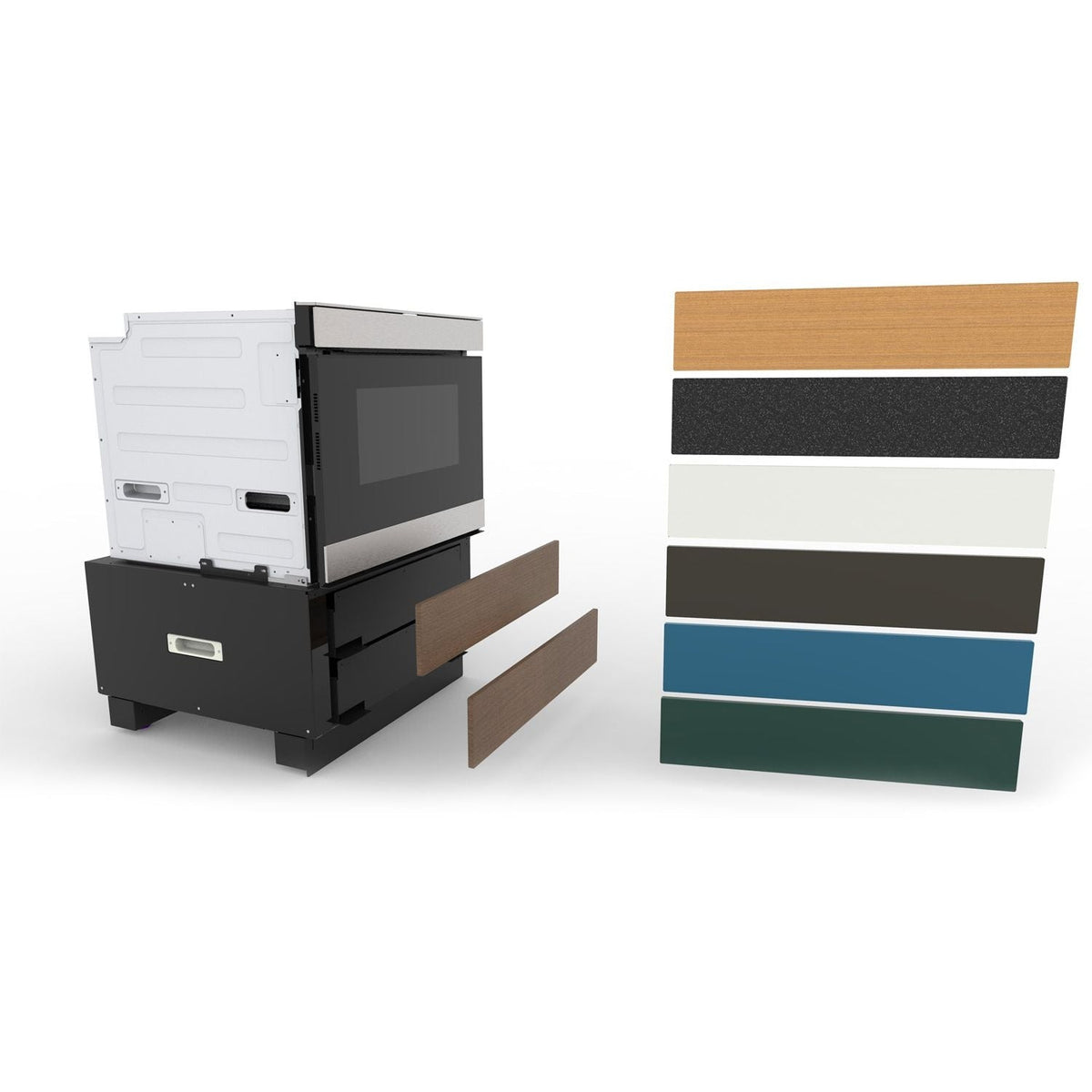 Under the Counter Microwave Drawer and Oven Pedestal, 24-in B2S3 - product image 8