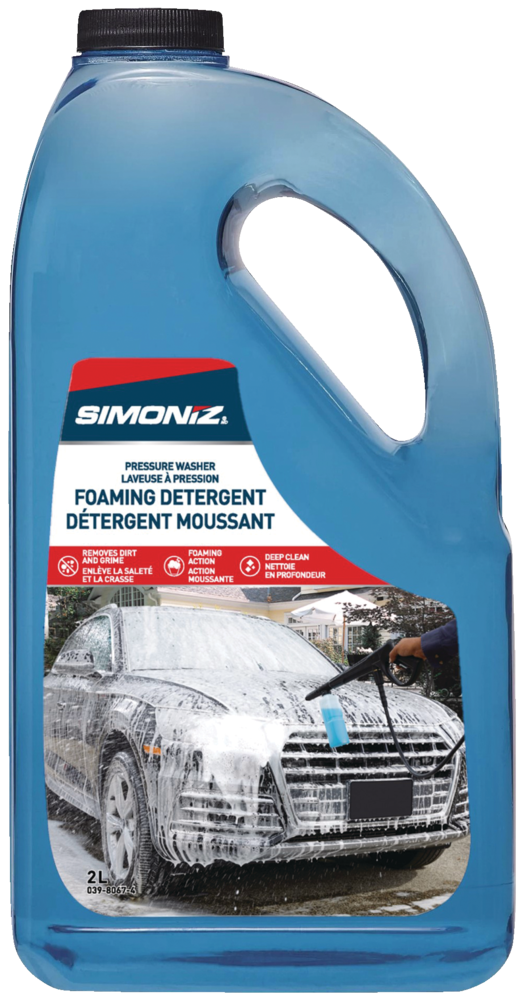 Non-Toxic Foaming Pressure Washer Detergent for Vehicles & Boats, Concentrate, 2L Q6I7 - product image 1