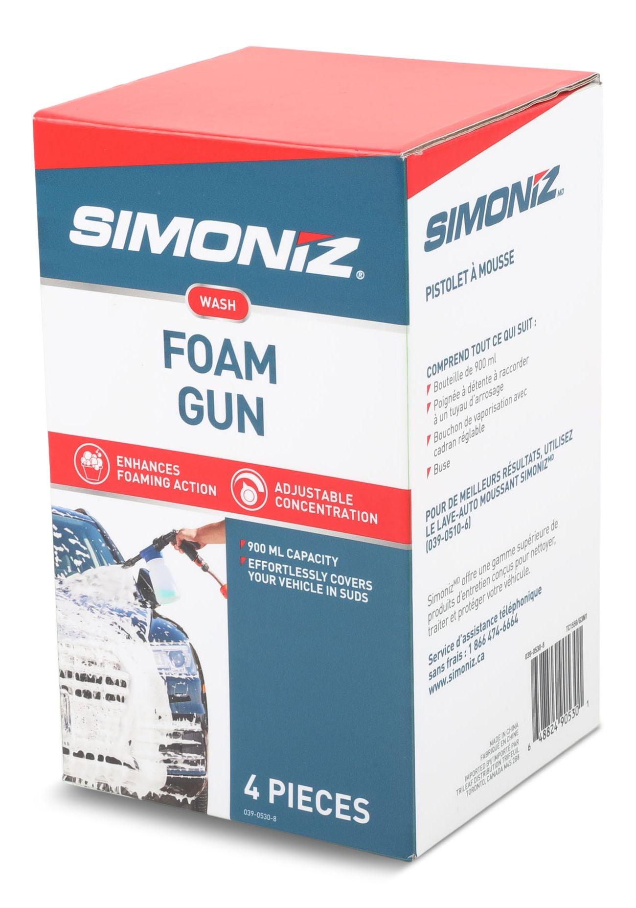 Wash Foam Gun, Blue, 4-pc, 900-mL F0M5 - product image 2