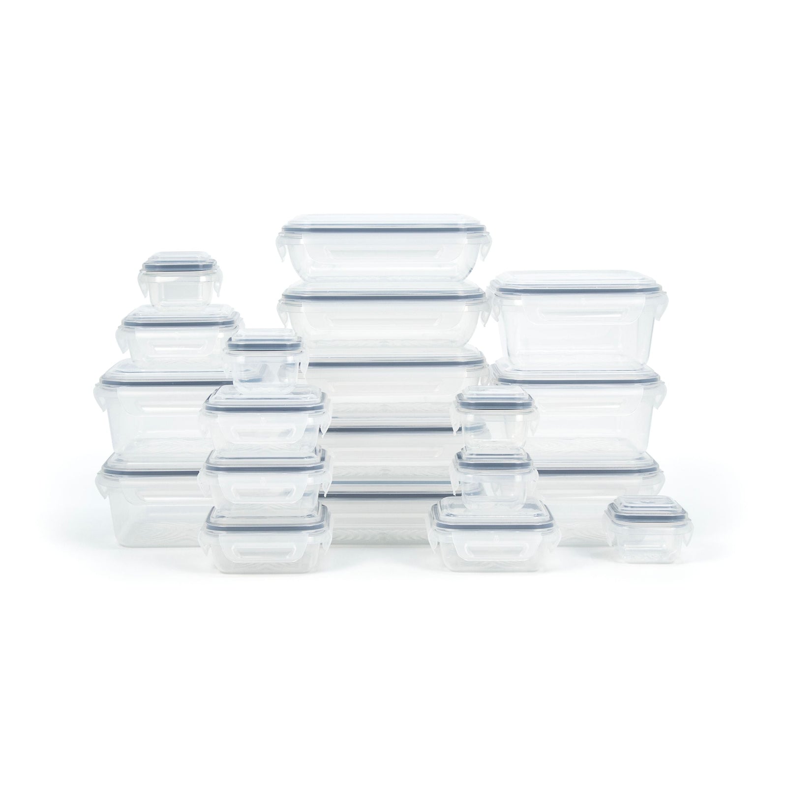 Plastic Food Storage Container Set with Airtight Seal, 20 Count G9Y8 - product image 1