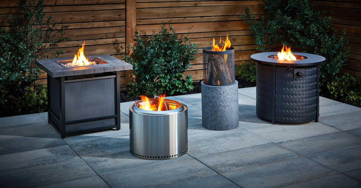Stove Stainless Steel Smokeless Bonfire Fire Pit with Removable Ash Pan, 19.5 x 14-in E9D1 - product image 3