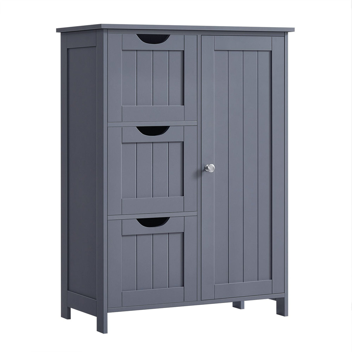 Home White Freestanding Cabinet with Drawers W5T4 - product image 1