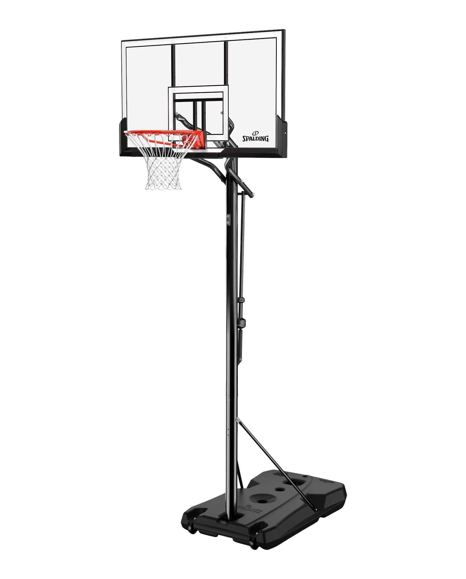 Acrylic Rapidlock Twist Portable Basketball System, 52-in D5H5 - product image 1