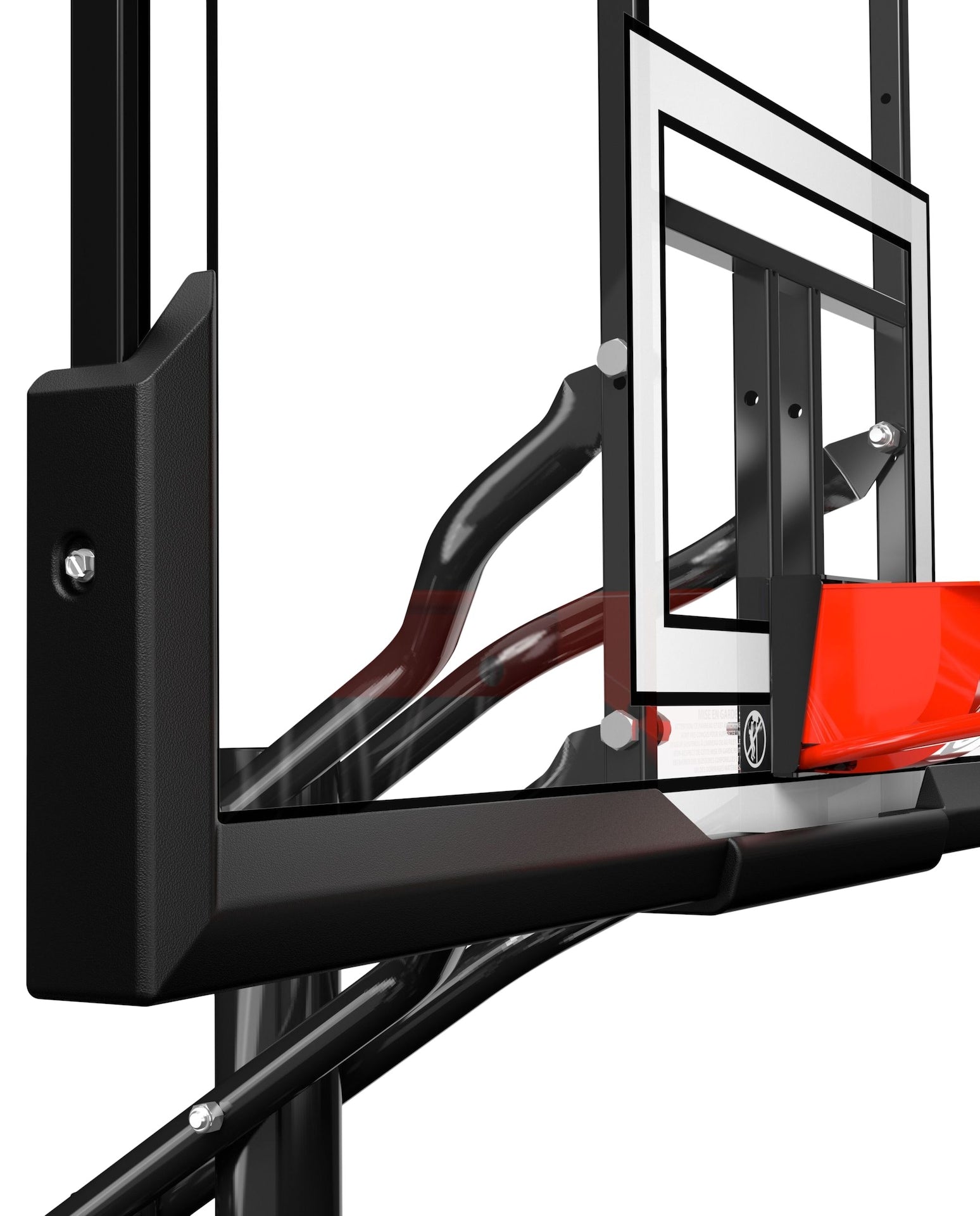 Acrylic Rapidlock Twist Portable Basketball System, 52-in D5H5 - product image 5