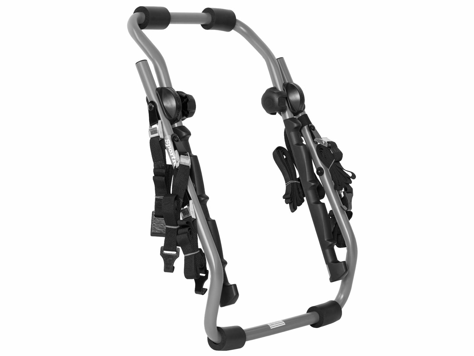SR3162 Back-Up 3-Bike Trunk Mount Bike Rack with 6 Adjustable Straps, Granite Grey I3O6 - product image 1