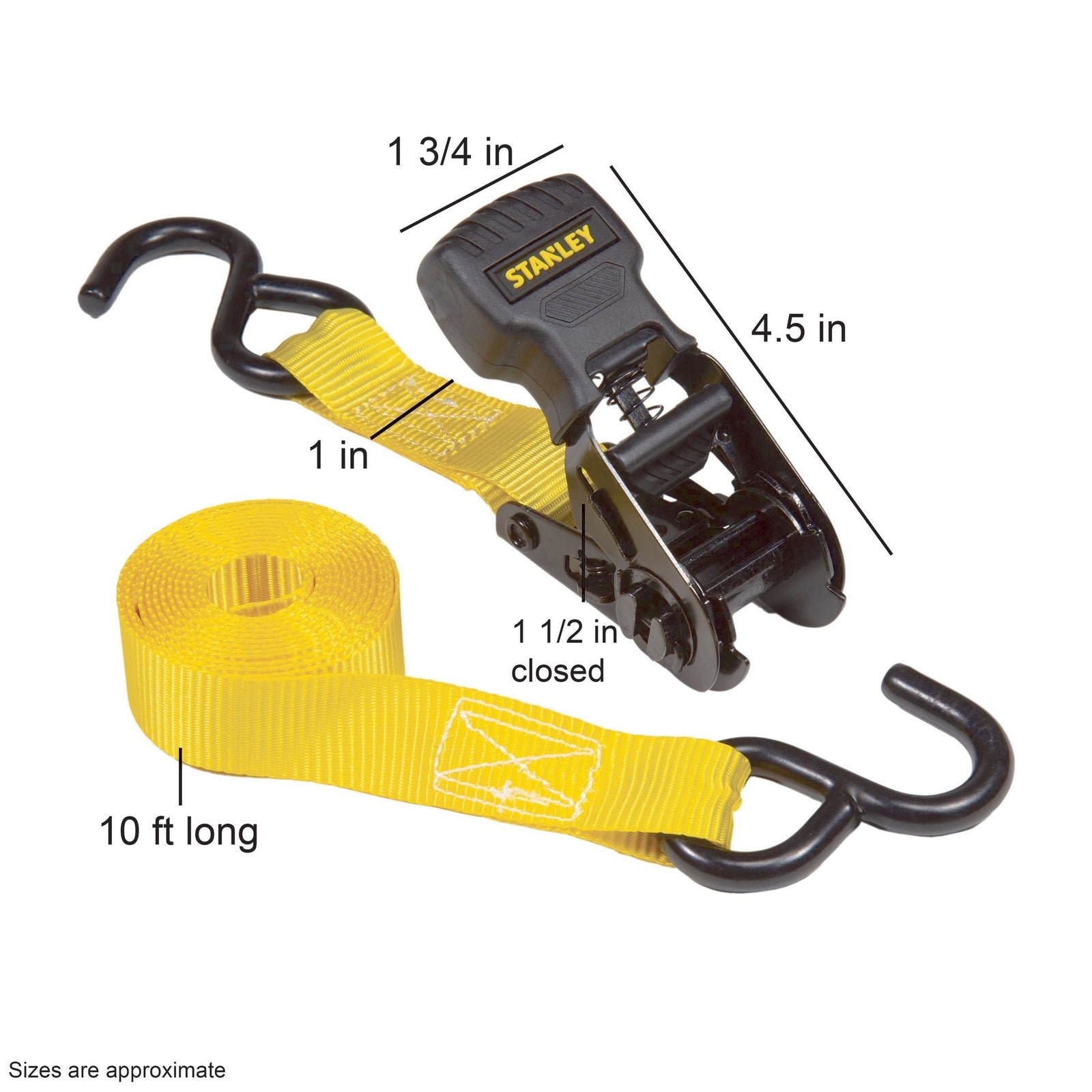 1,500-lb Tie Downs, Weatherproof, 10-ft, 2-pk A9Q8 - product image 5