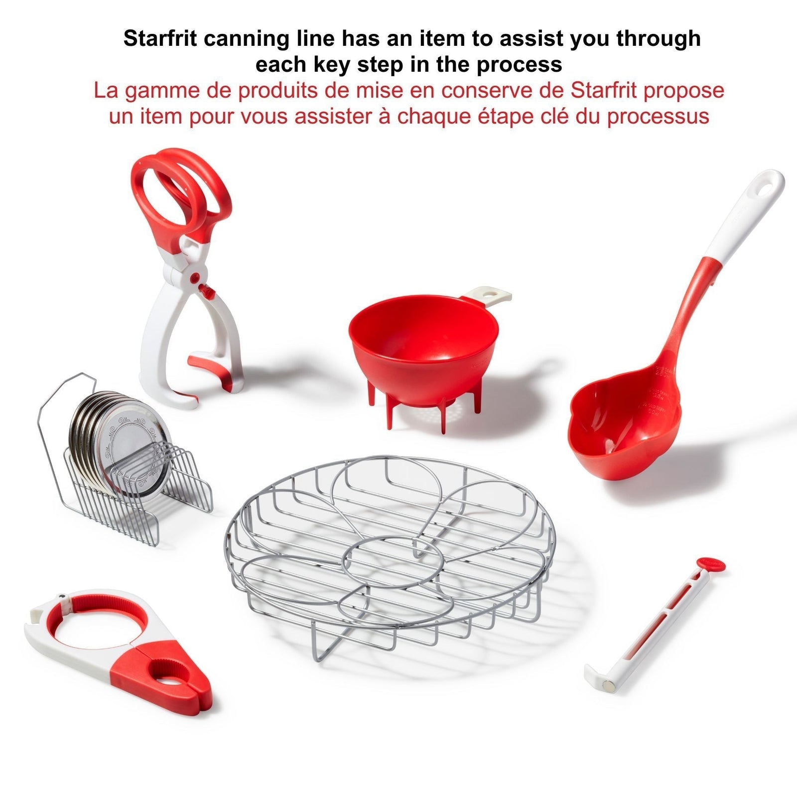 Half Pint Dishwasher Safe Canning Ladle, Red Z2O3 - product image 6