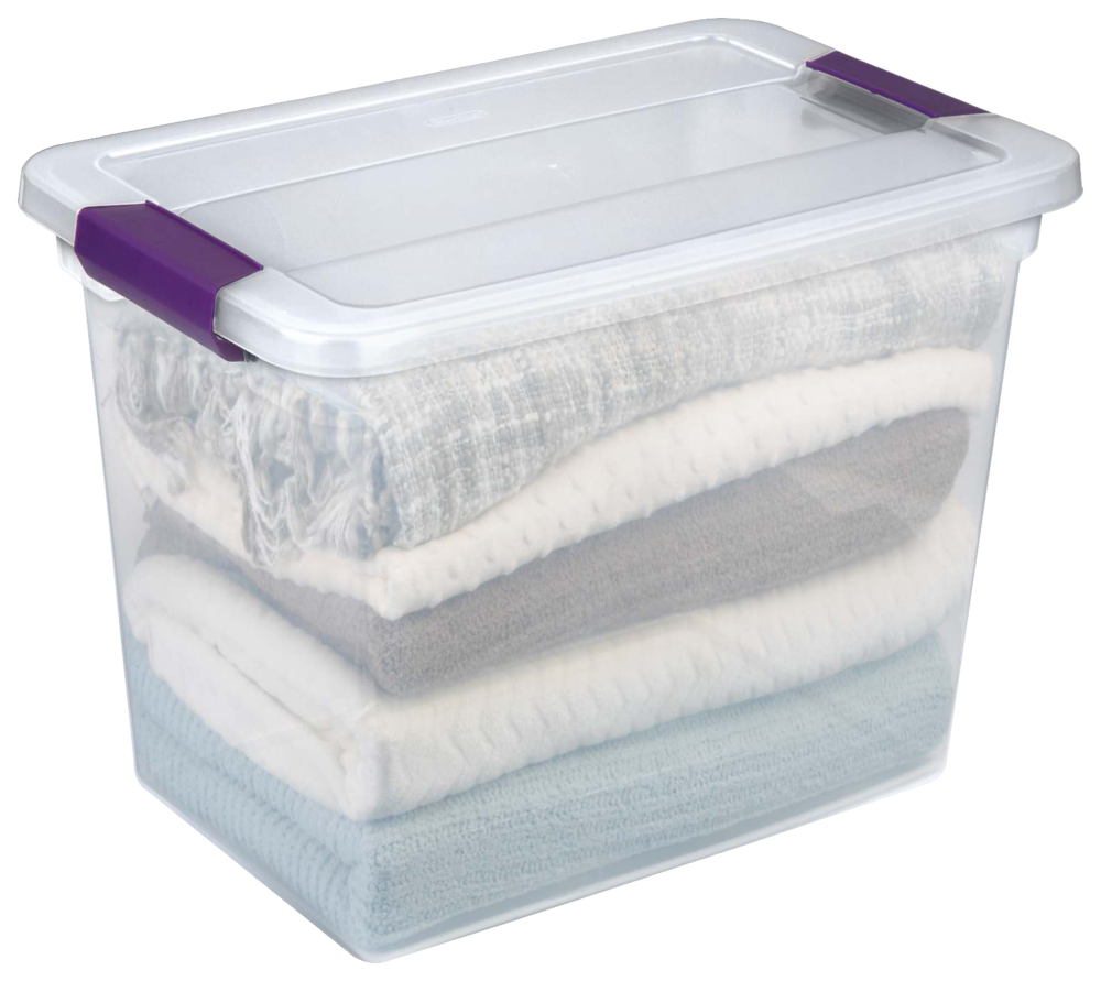 ClearView Storage Box with Latched Lid, 26-L P4K1 - product image 2