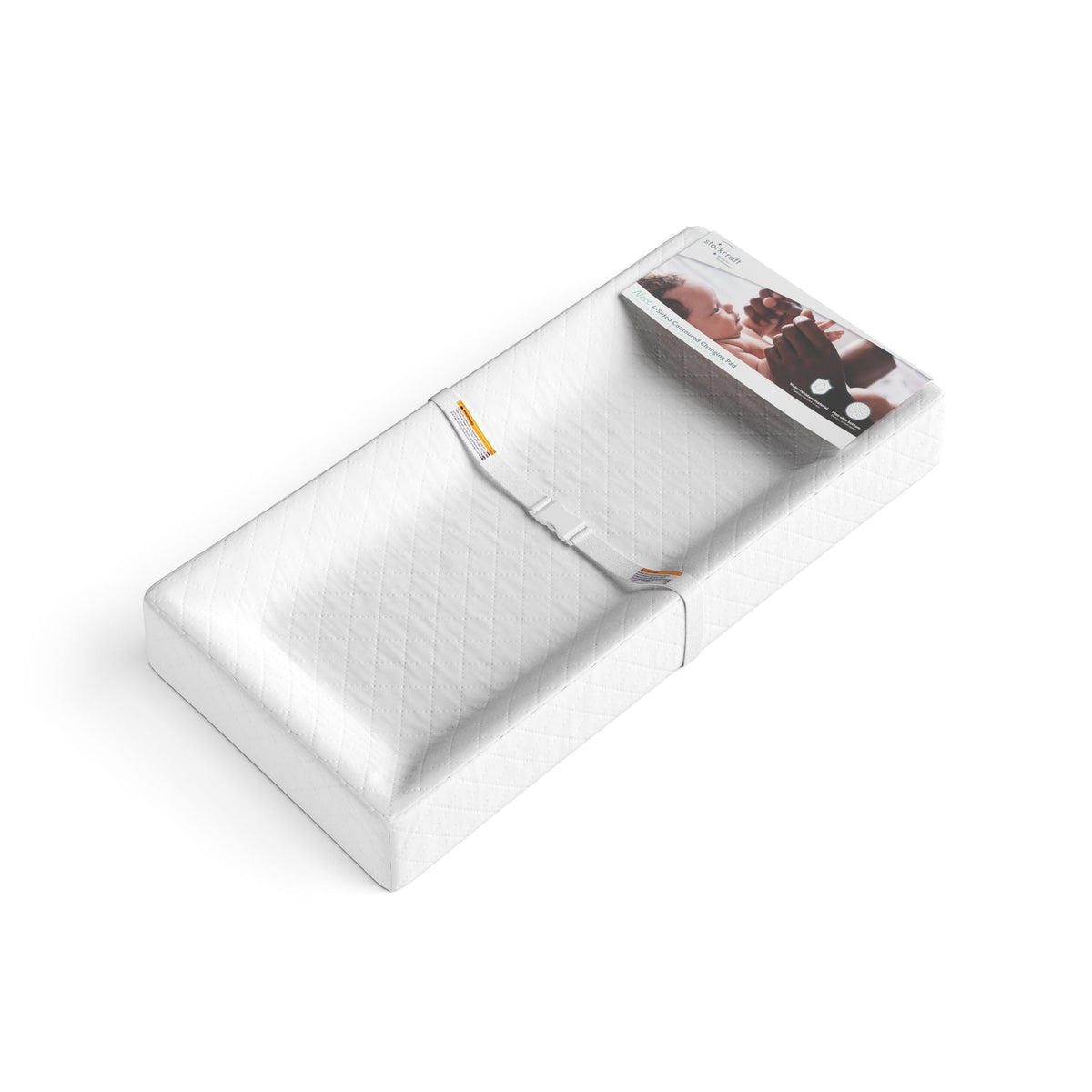 Nest 4-Sided White Contoured Changing Pad H9P5 - product image 1