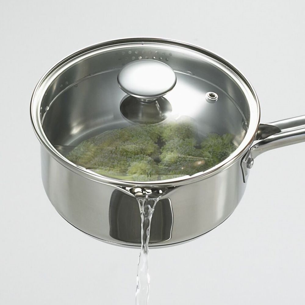 Cook and Strain Stainless Steel Cookware Set, 15-pc K4H9 - product image 4