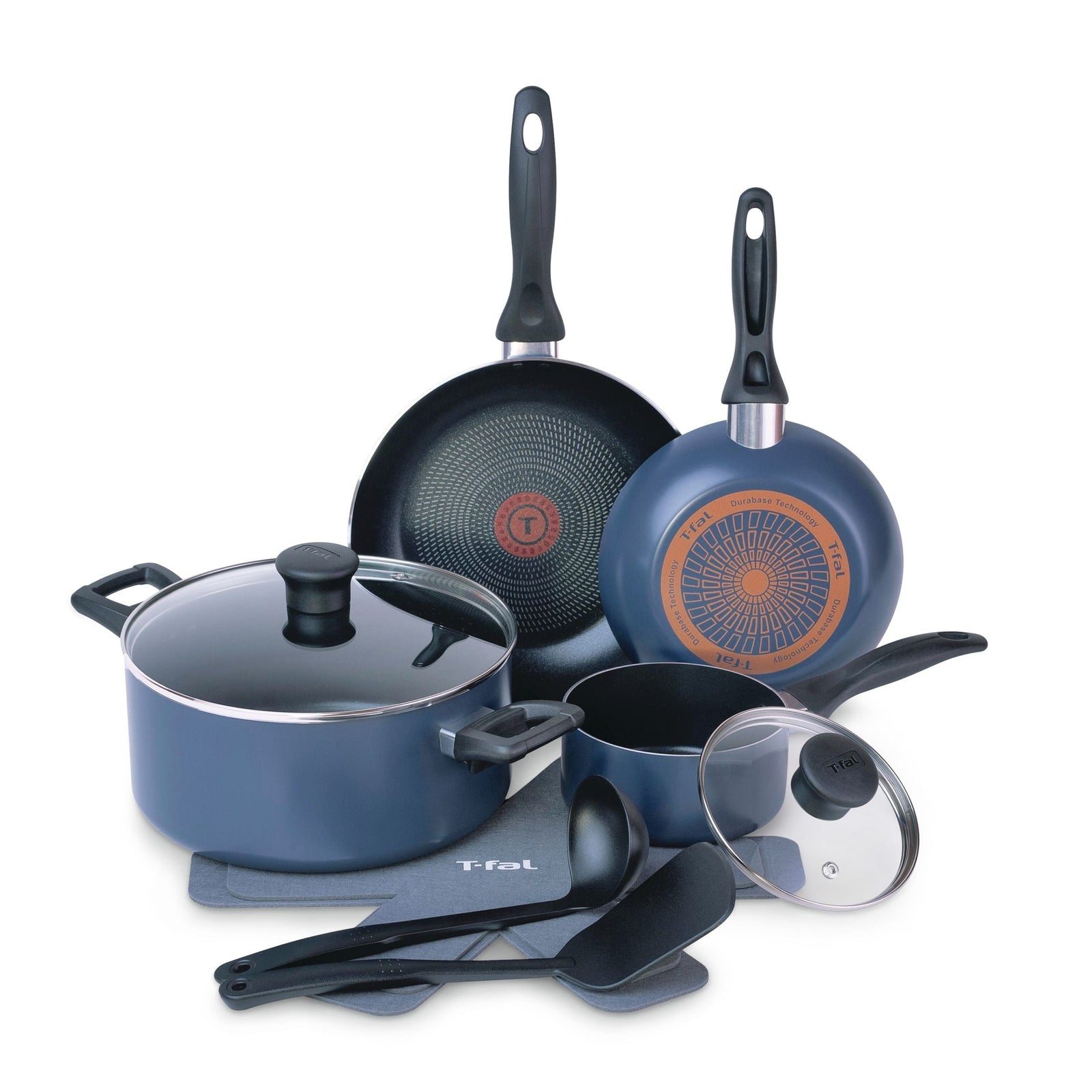 Viva Aluminum Non-Stick Cookware Set, Blue, 10-pc G6R5 - product image 2