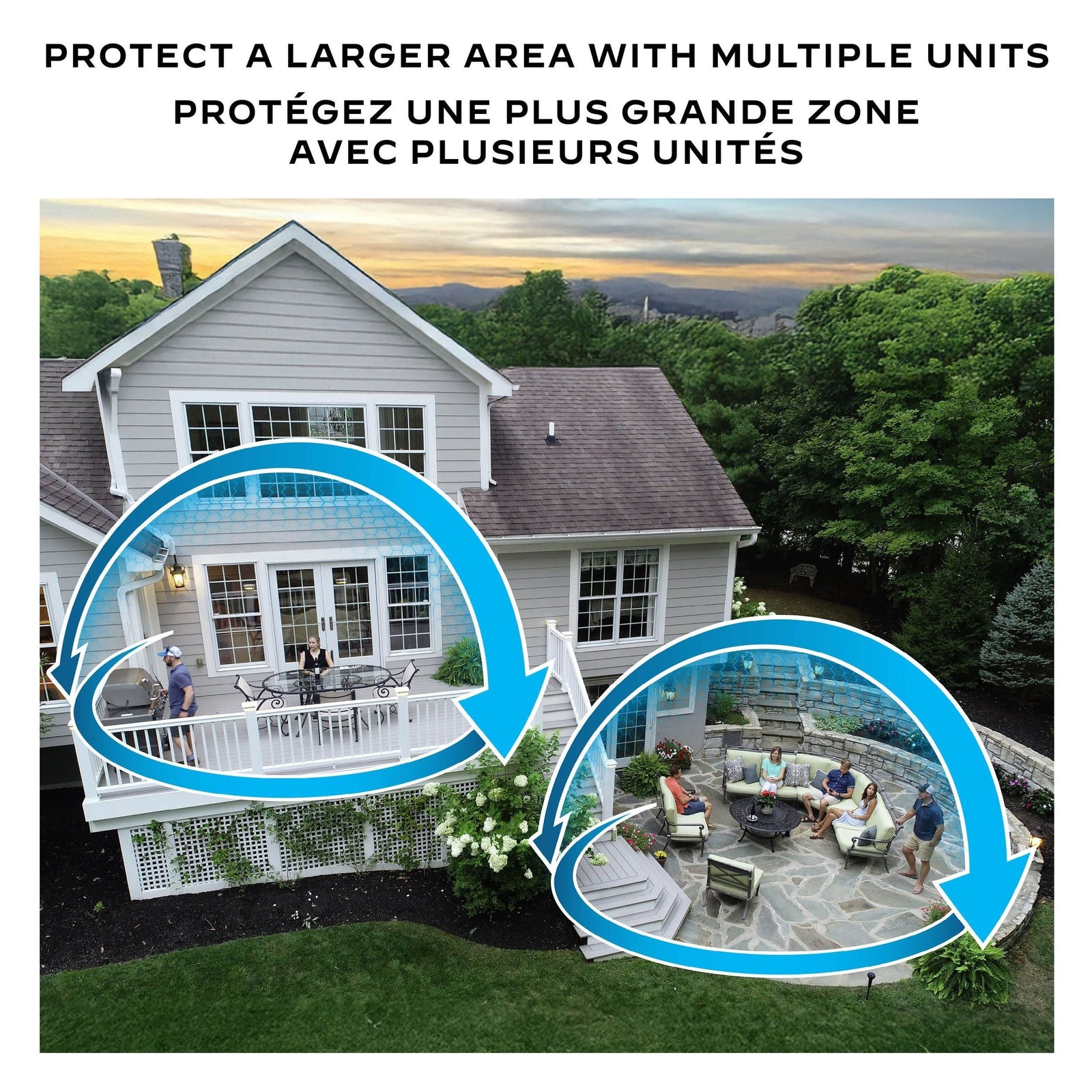E-ZoneGuard Patio+ Rechargeable Mosquito Repeller with 36-Hr Refill and 6.5-Hr Battery K0I0 - product image 8