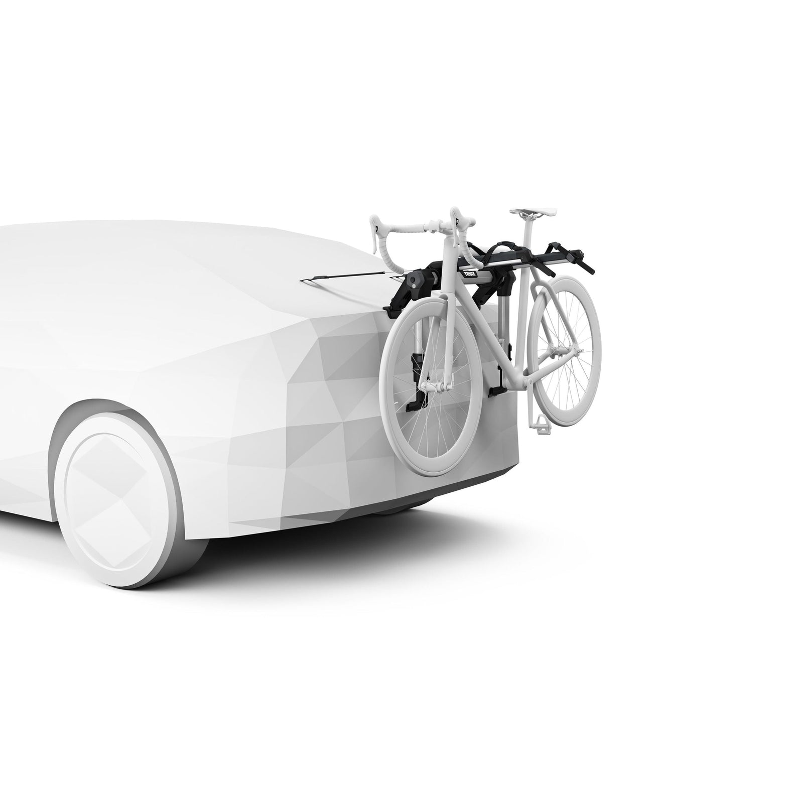 OutWay 2-Bike Black/Aluminium Hanging Trunk Bike Rack N3V9 - product image 2
