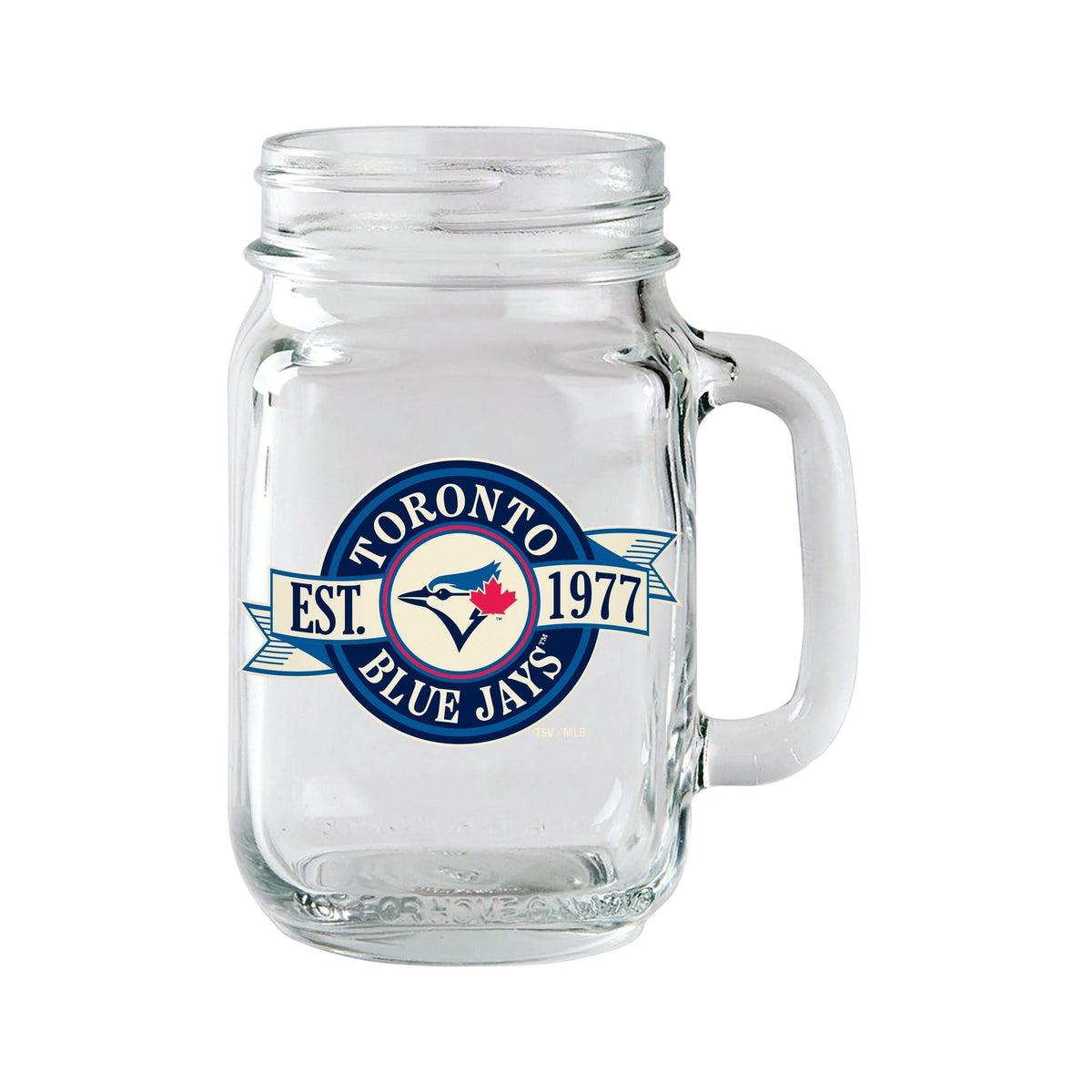 Toronto Blue Jays Mason Jar Mug Pint Glass For Baseball Fans/Collectors, 14-oz L1F6 - product image 1