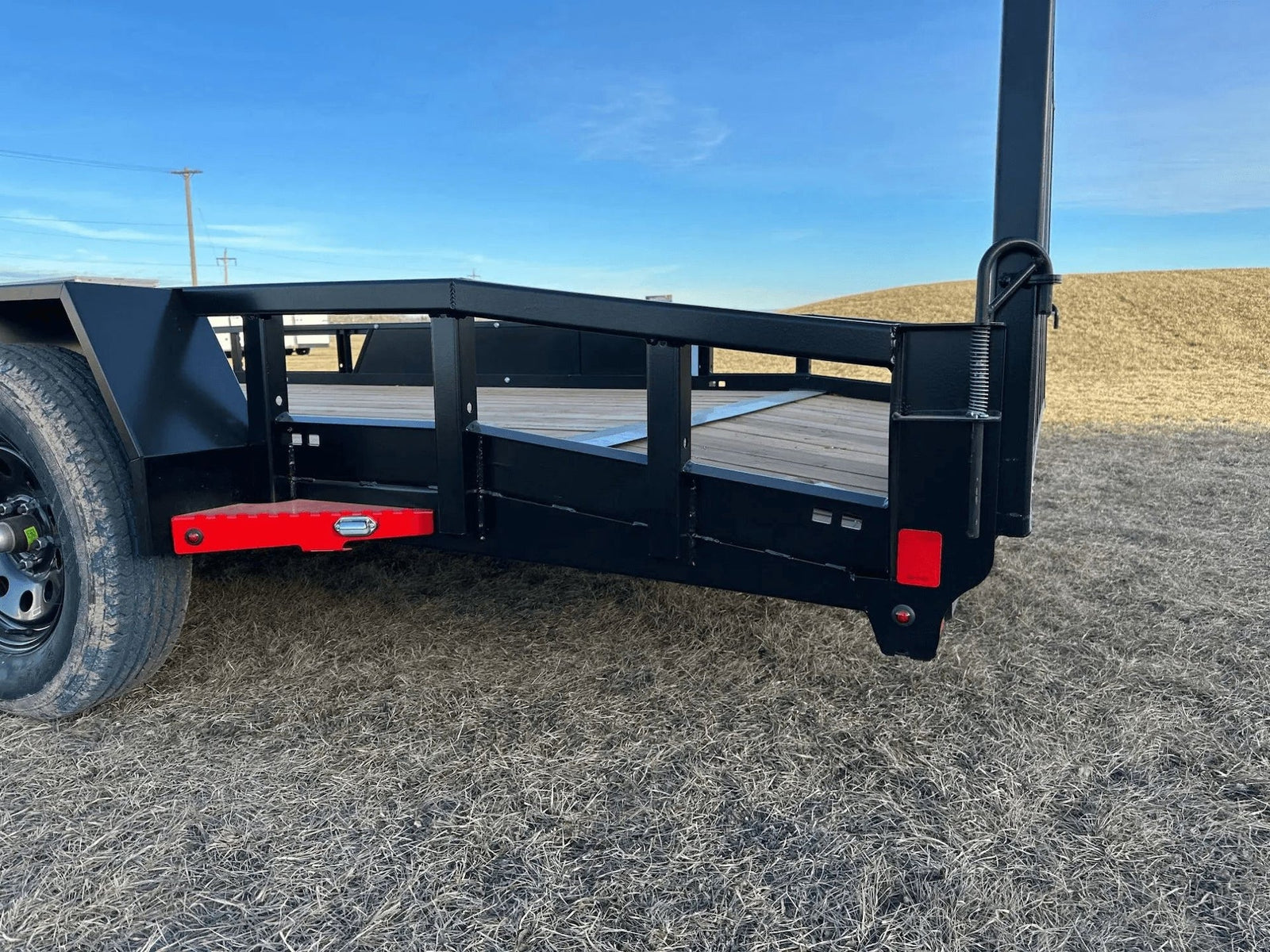83-in x 16-ft Tandem Axle Utility Trailer, Black T9V9 - product image 3