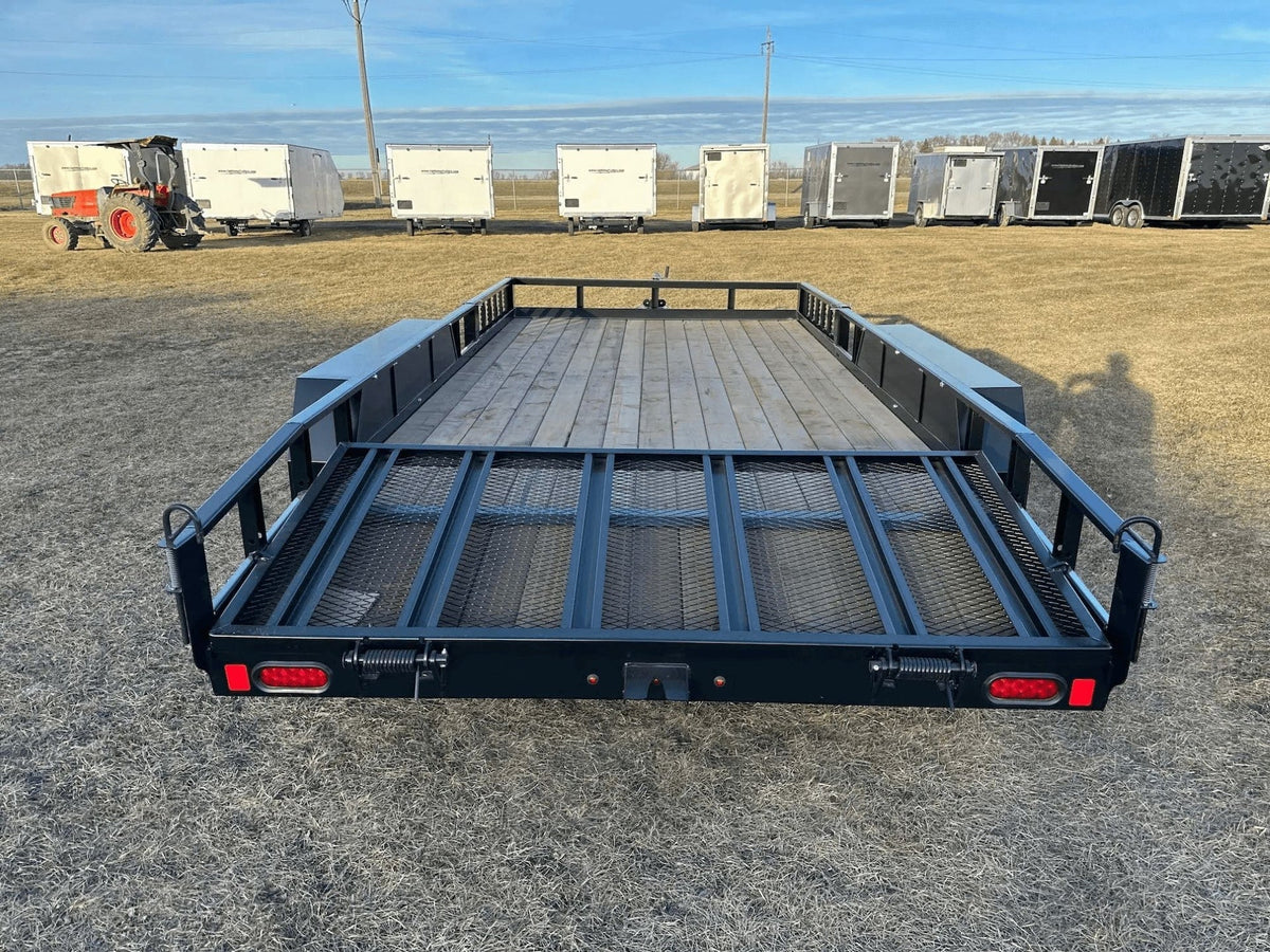 83-in x 16-ft Tandem Axle Utility Trailer, Black T9V9 - product image 7