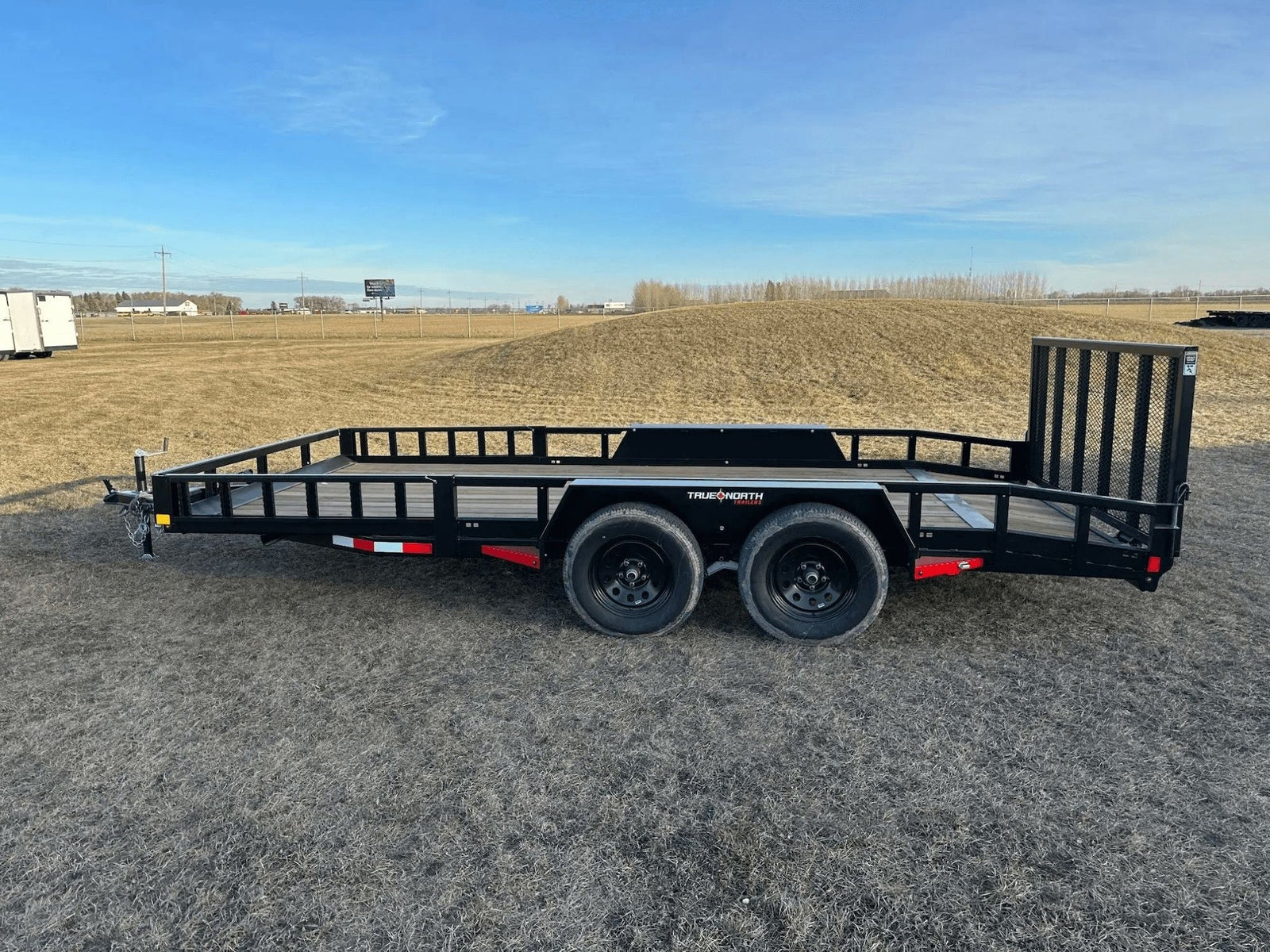 83-in x 16-ft Tandem Axle Utility Trailer, Black T9V9 - product image 8