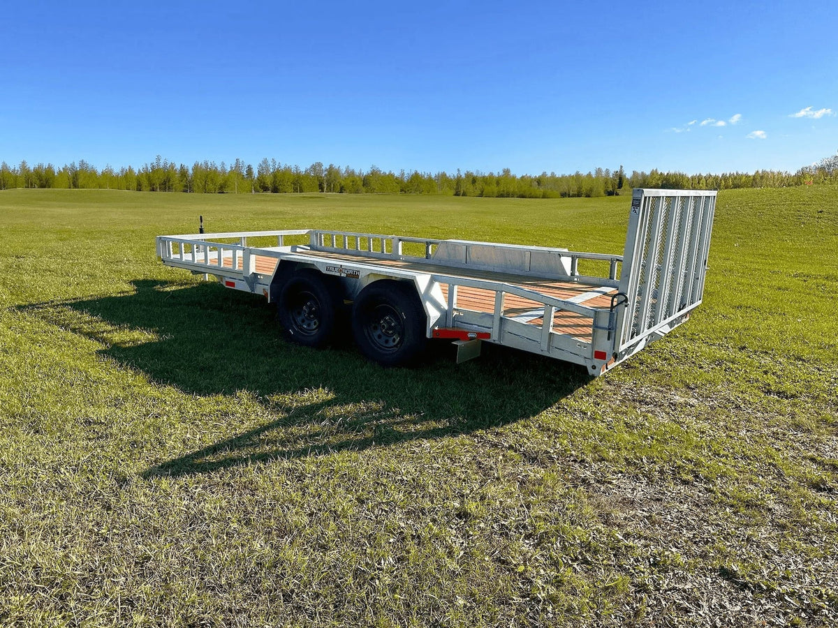 83-in x 16-ft Tandem Axle Utility Trailer, Galvanized Y3O3 - product image 3