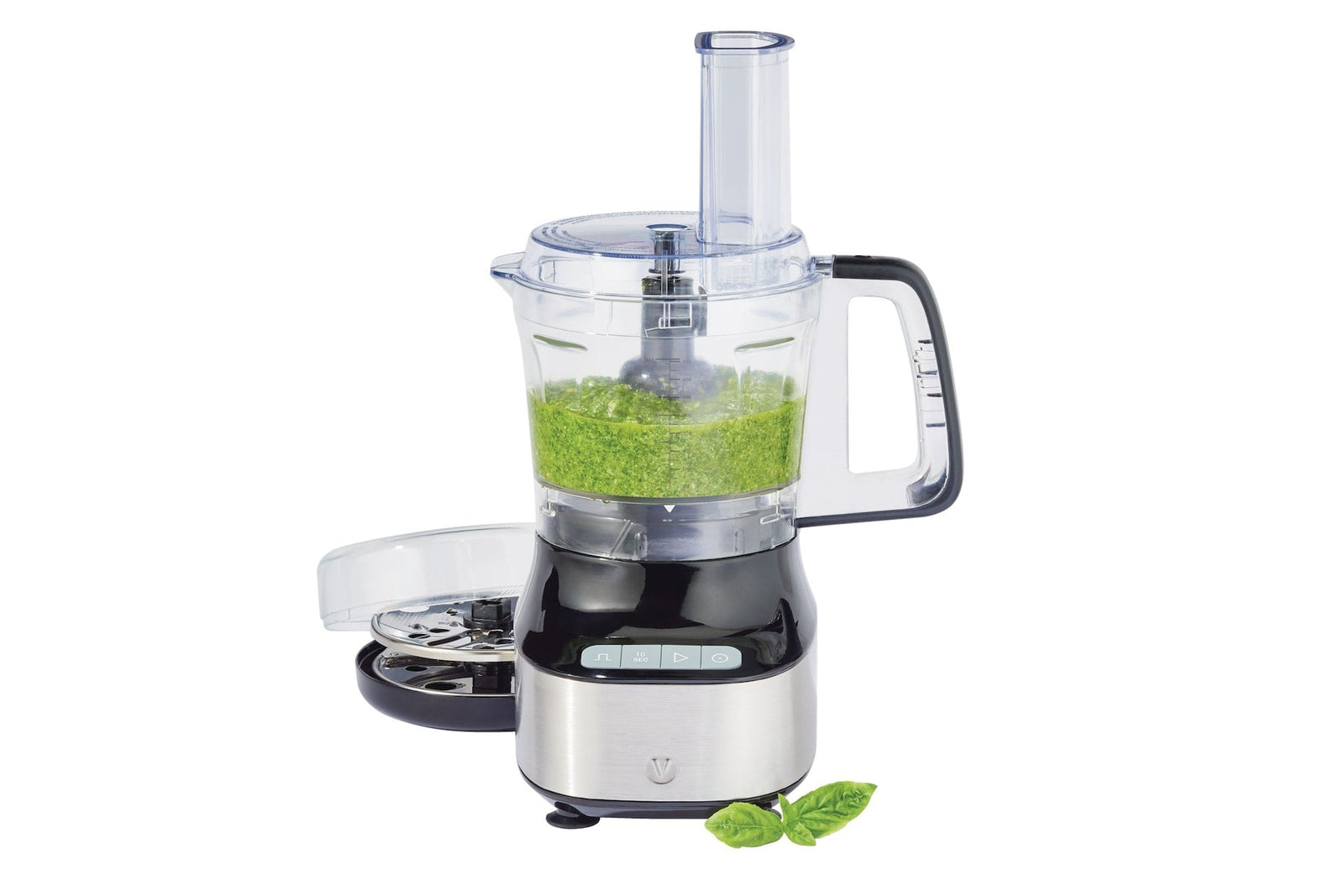Compact 3-Cup Mini Food Chopper with Storage Case, Silver Z5S2 - product image 2
