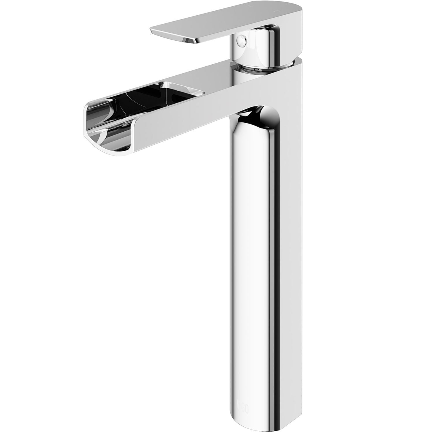 Amada Single Handle Vessel Single Hole Bathroom Sink Faucet, WaterSense Certified, Chrome J9U5 - product image 2