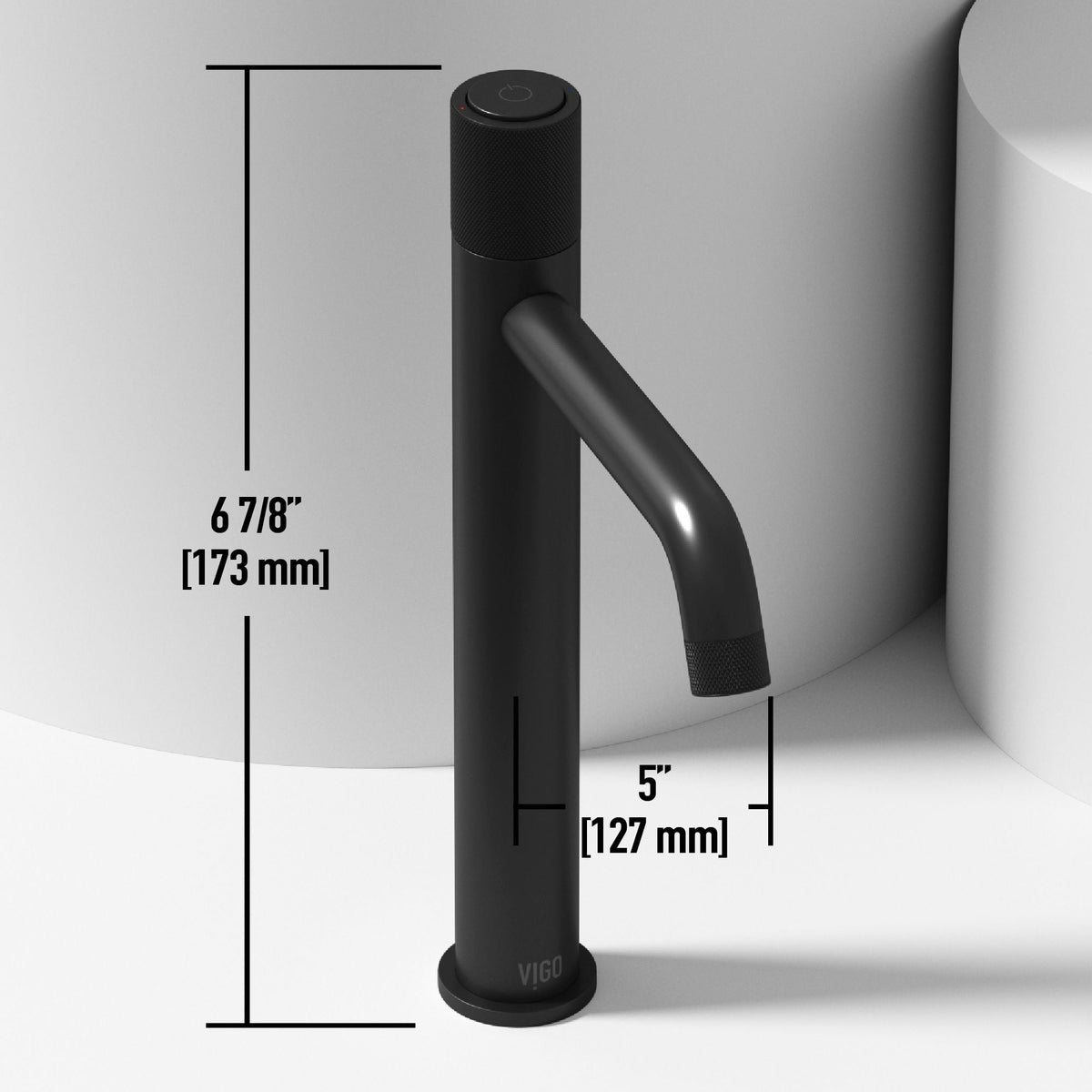 Magnolia MatteStone White Bathroom Sink/Basin Set with Apollo Faucet and Rectangular Composite Vessel X2P1 - product image 8