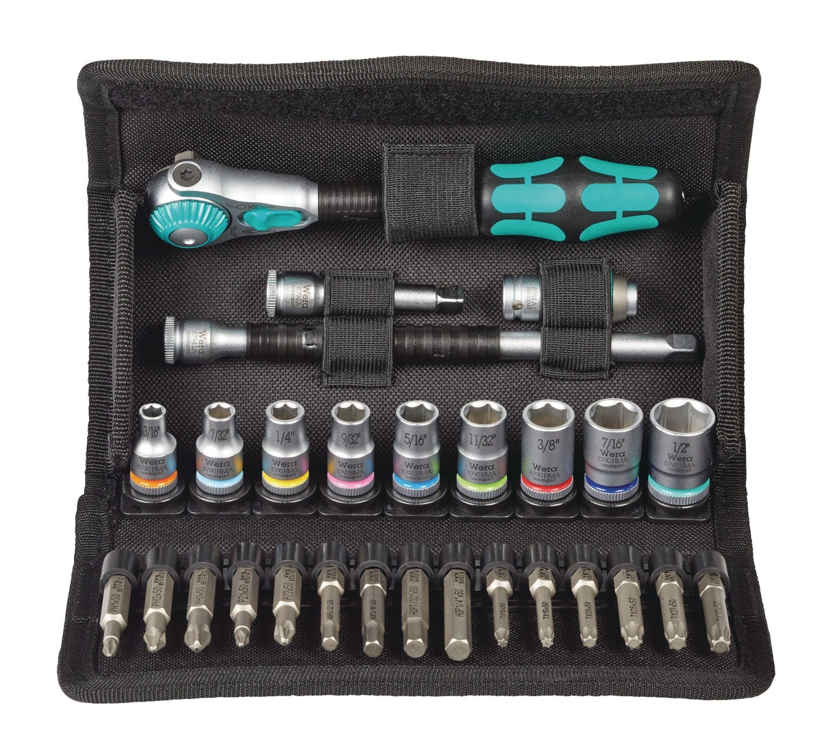 1/4-in Drive Socket Set, SAE, 28-pc R4T4 - product image 2