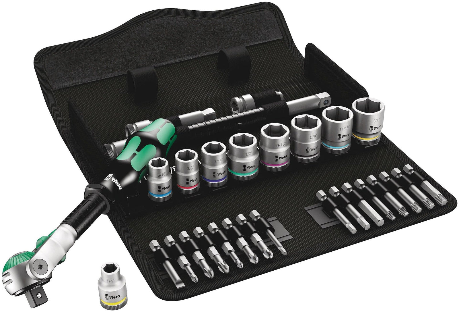 3/8-in Drive Socket Set, SAE, 29-pc M9R6 - product image 1