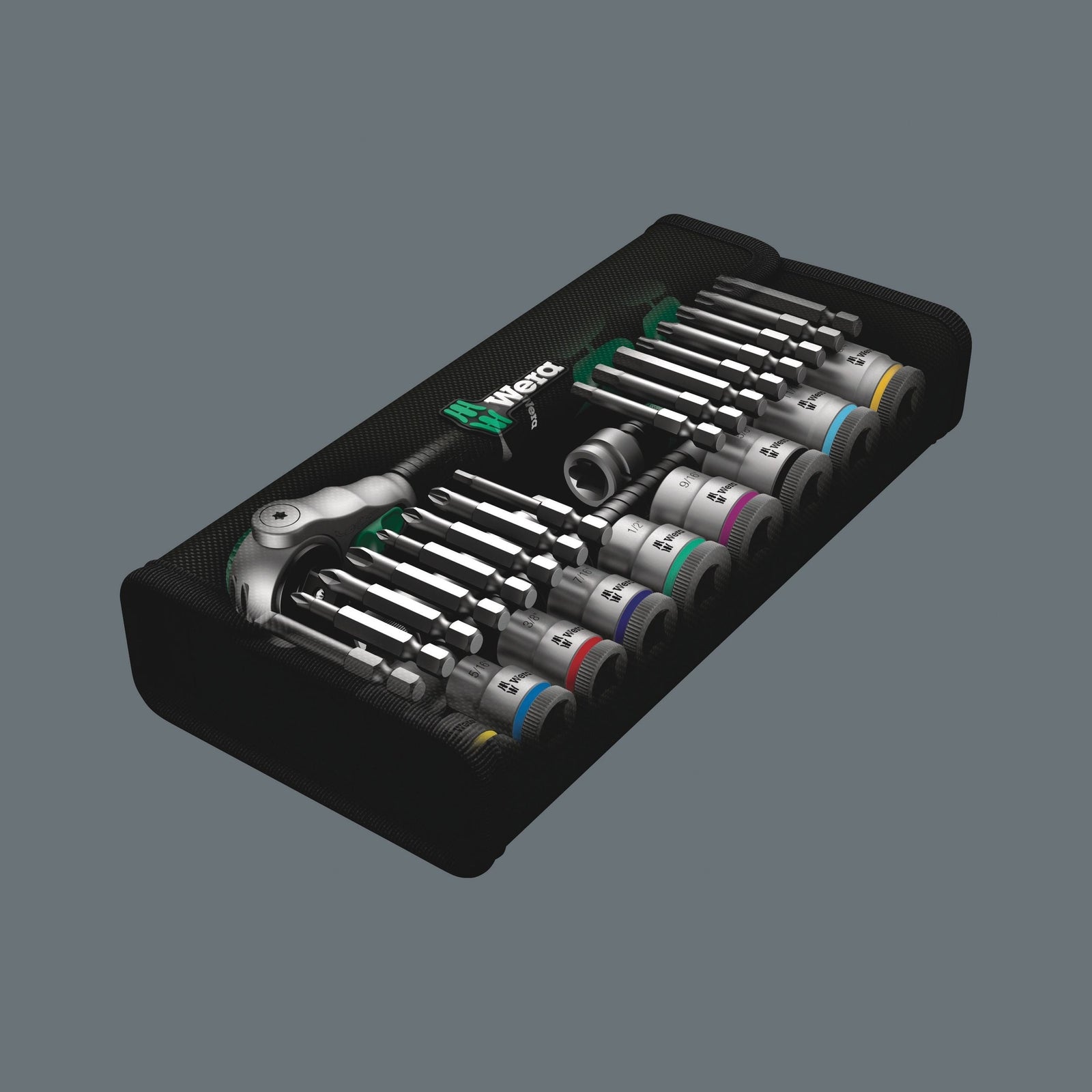 3/8-in Drive Socket Set, SAE, 29-pc M9R6 - product image 2
