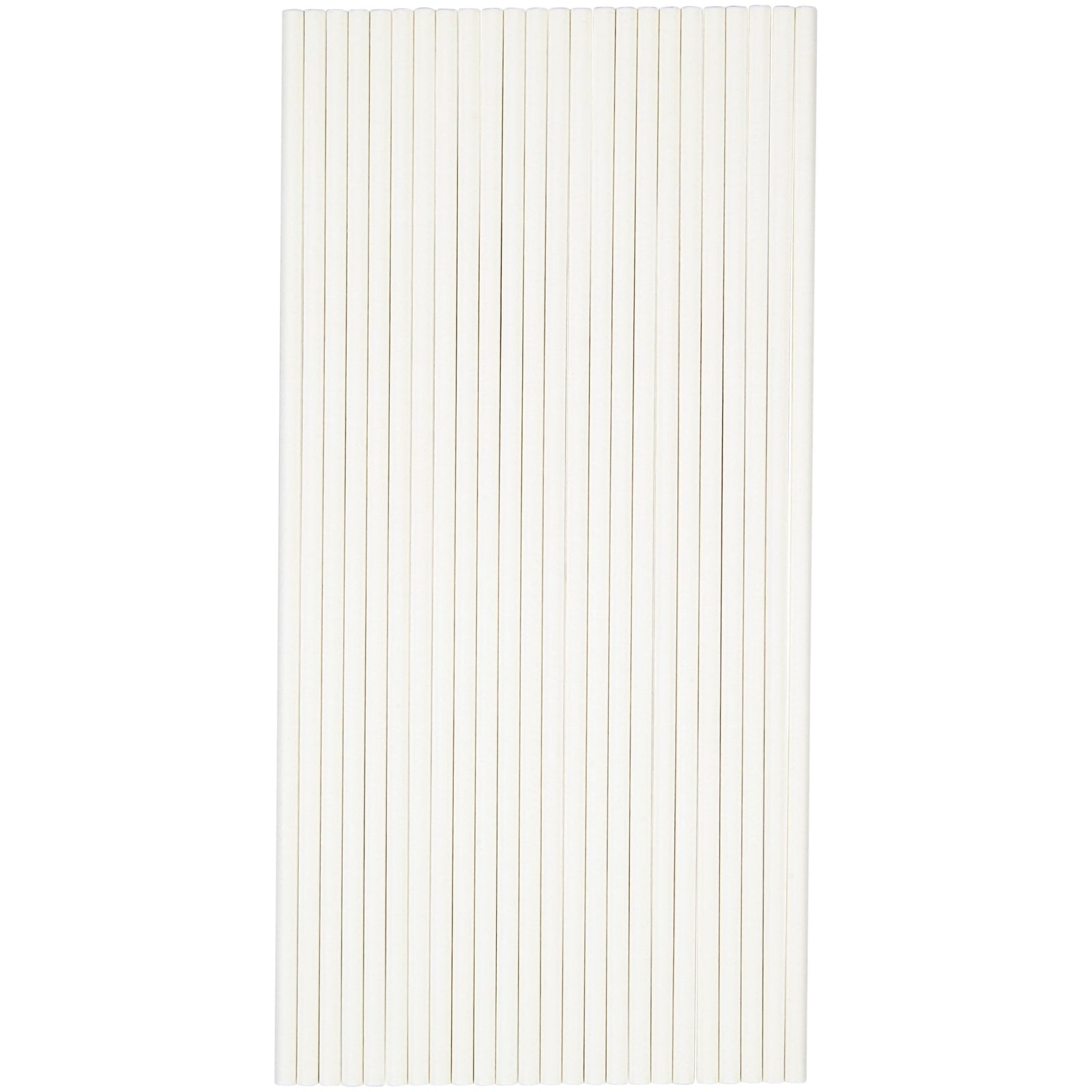 Lollipop & Cake Pop Stick, White, 8-in, 25-pk, for Baking/Cake Decoration Y8O8 - product image 1