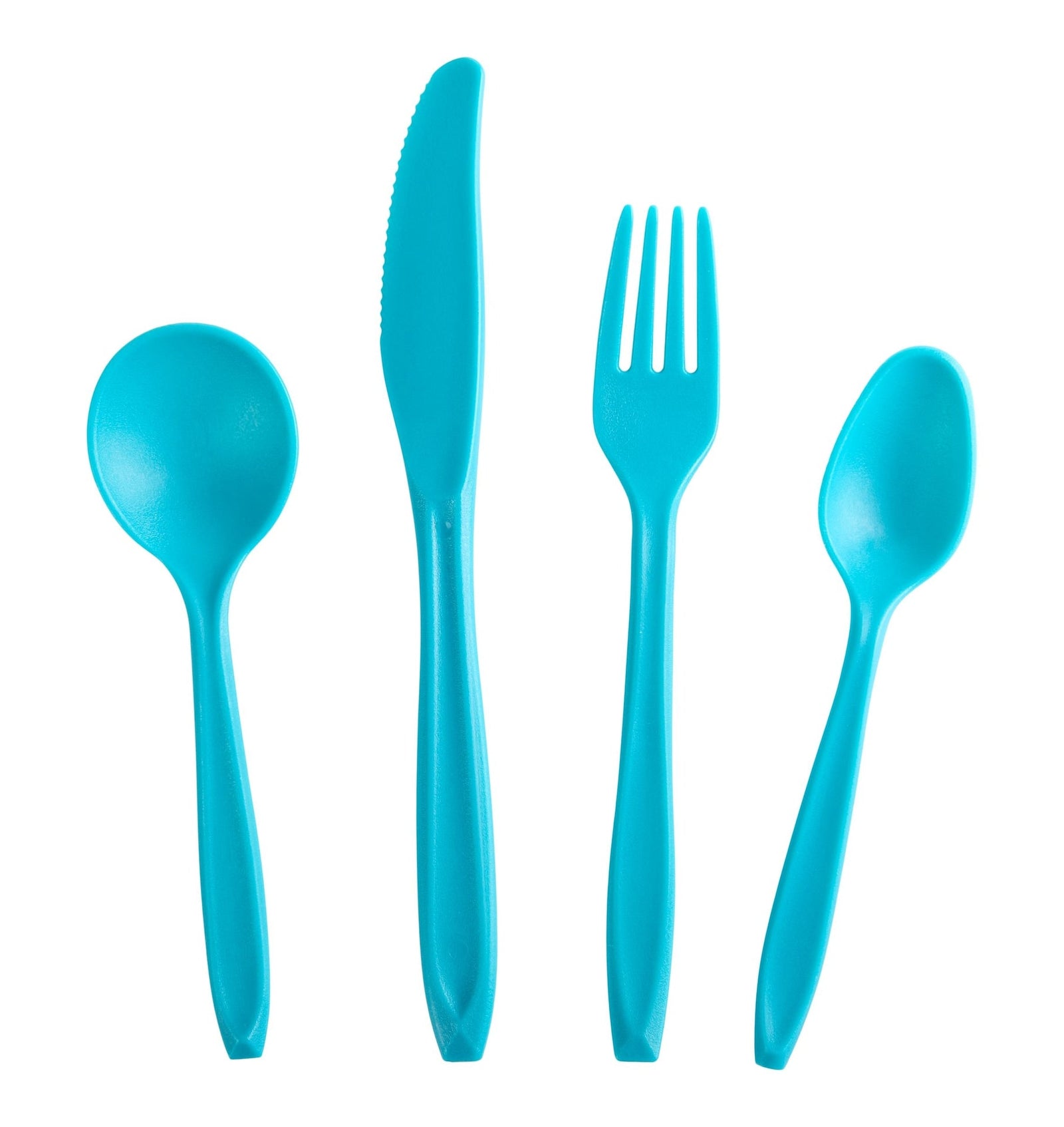 Reusable BPA-Free Plastic Camp Cutlery Set, 16-pc I8G3 - product image 4