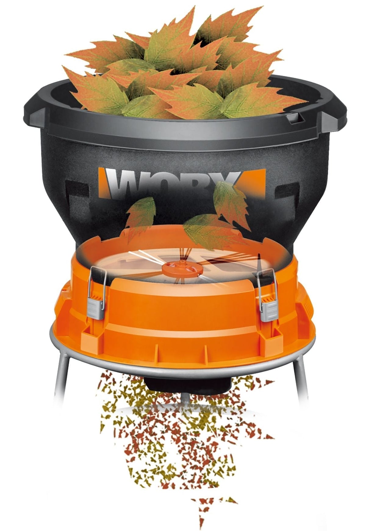 WG430 13 Amp Electric Leaf Mulcher/Shredder, 13-in Z6W6 - product image 2
