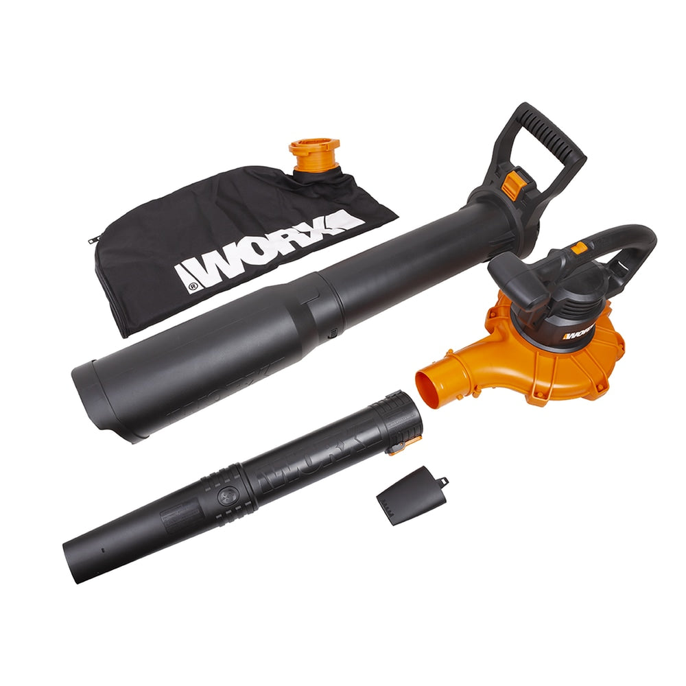 WG518 12 Amp 385CFM Electric Leaf Blower, Vacuum & Mulcher L6L4 - product image 1