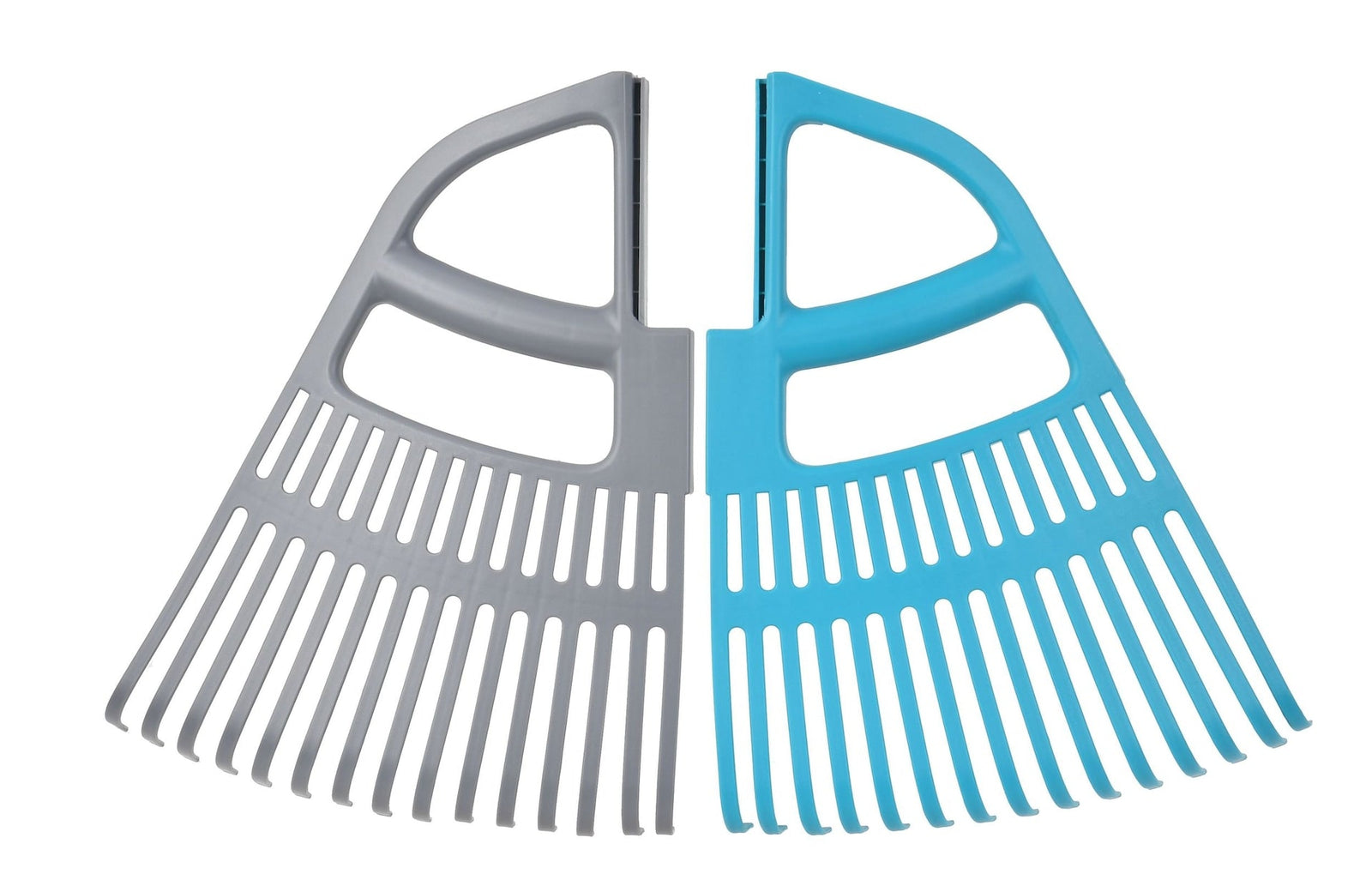 3-in-1 30-Tine Leaf Rake with Fibreglass Shaft, 24-1/2-in Wide L5Y5 - product image 2
