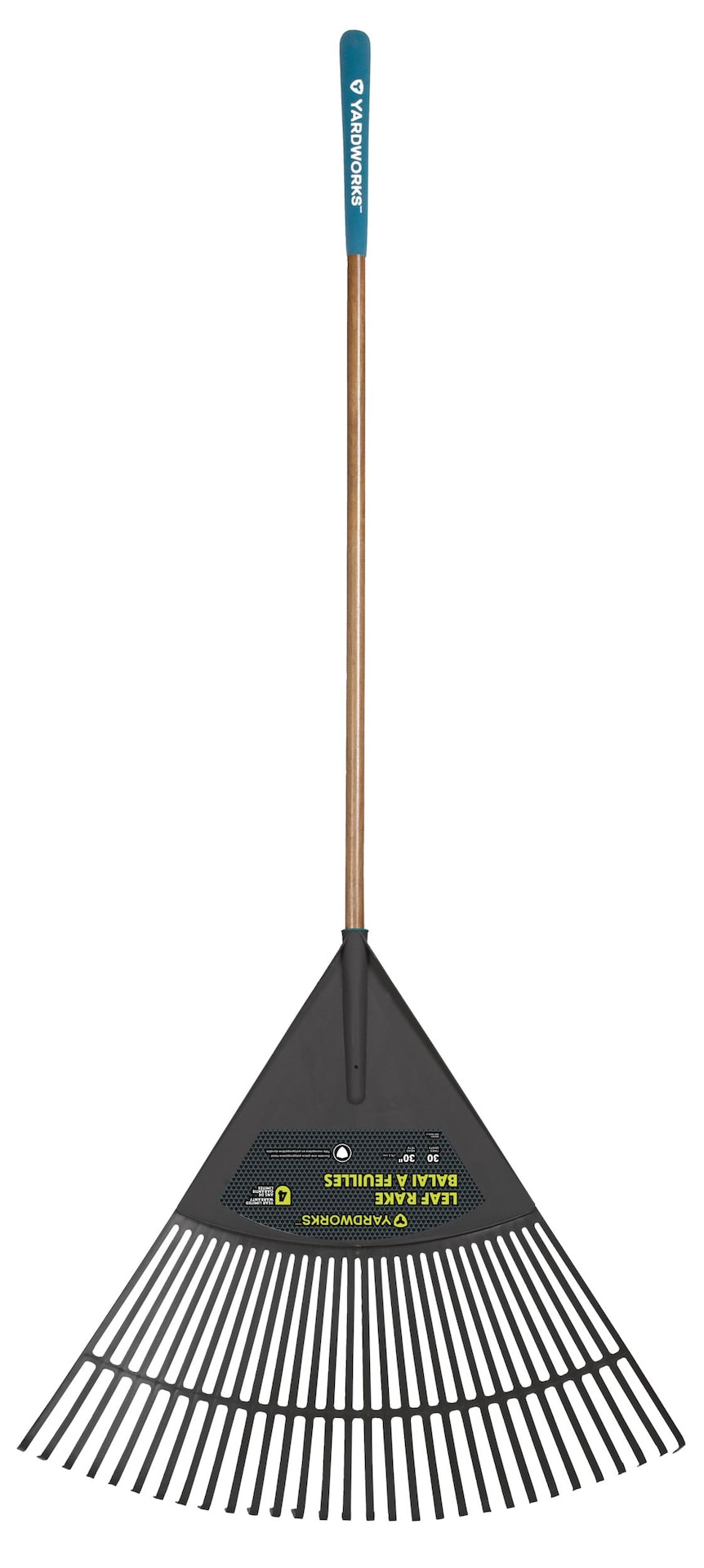 30-Tine Jumbo Leaf Rake with Hardwood Shaft, 30-in V3G7 - product image 3