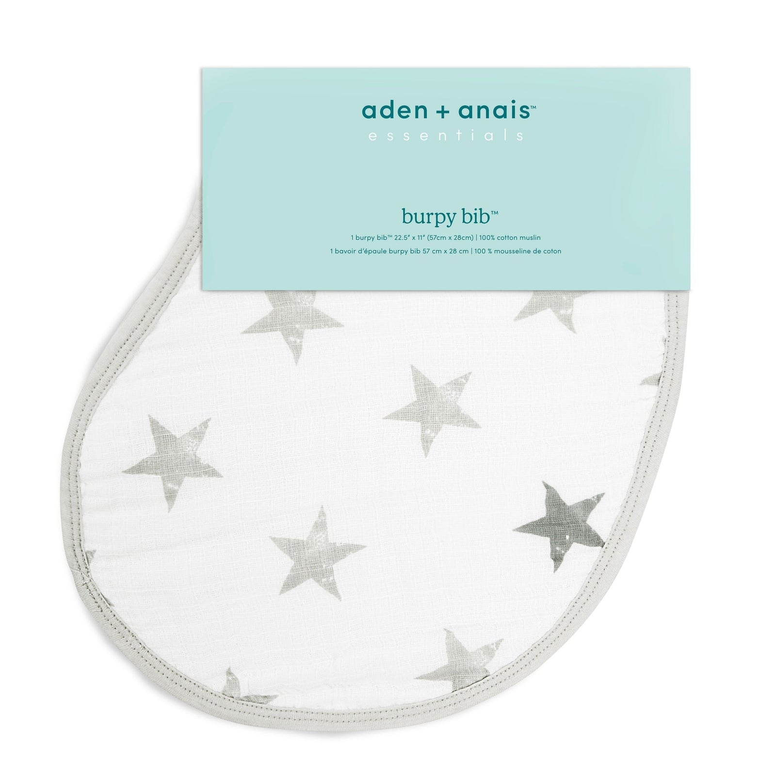 and Anais Essentials Burpy Bib, Dusty N8K2 - product image 1