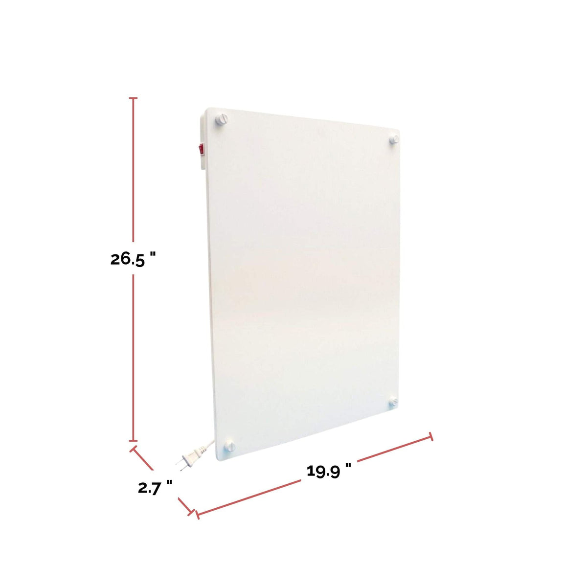 Heater Ceramic Electric Wall-Mounted Heater, 250W, White E3E7 - product image 6