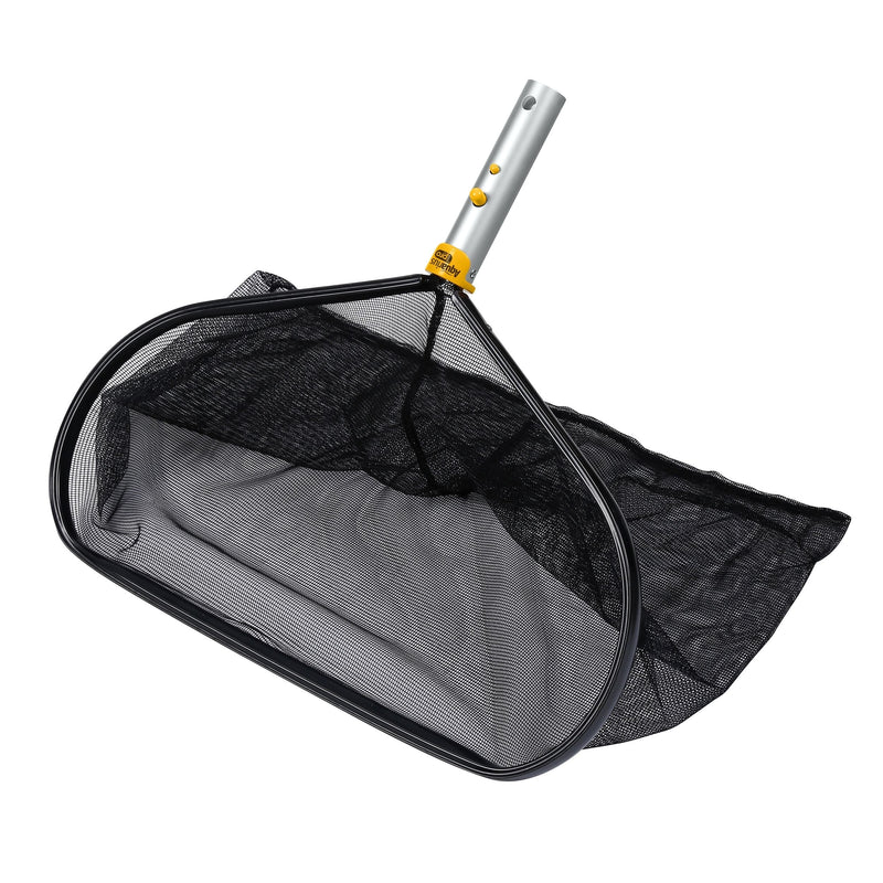 Deluxe Aluminum Swimming Pool Leaf Rake with Aluminum Handle F8G7