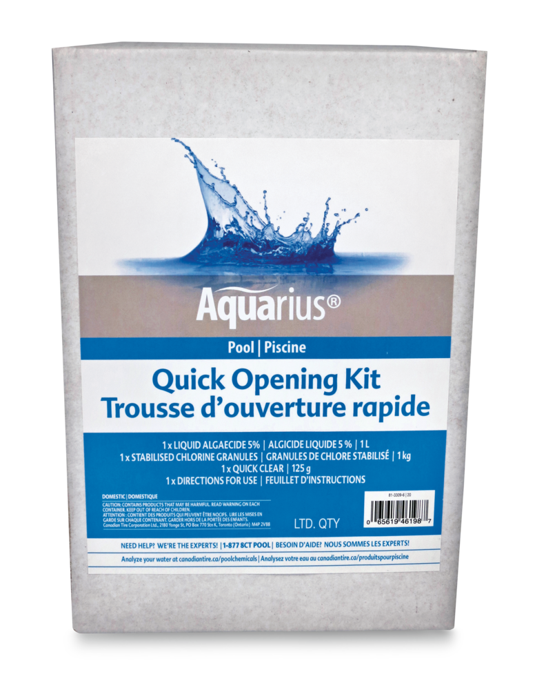 Quick Pool Opening Kit, Above Ground Pools B3H4