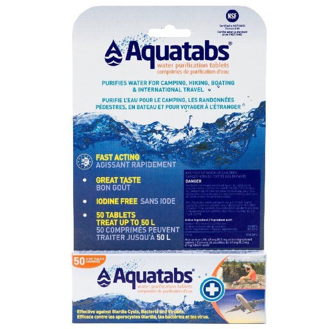 Water Purification Tablets, 50-pk A8G1 - product image 1