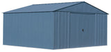 Classic 14x12-ft Blue Grey Corrosion-Resistant Steel Shed N1B5 - product image 2