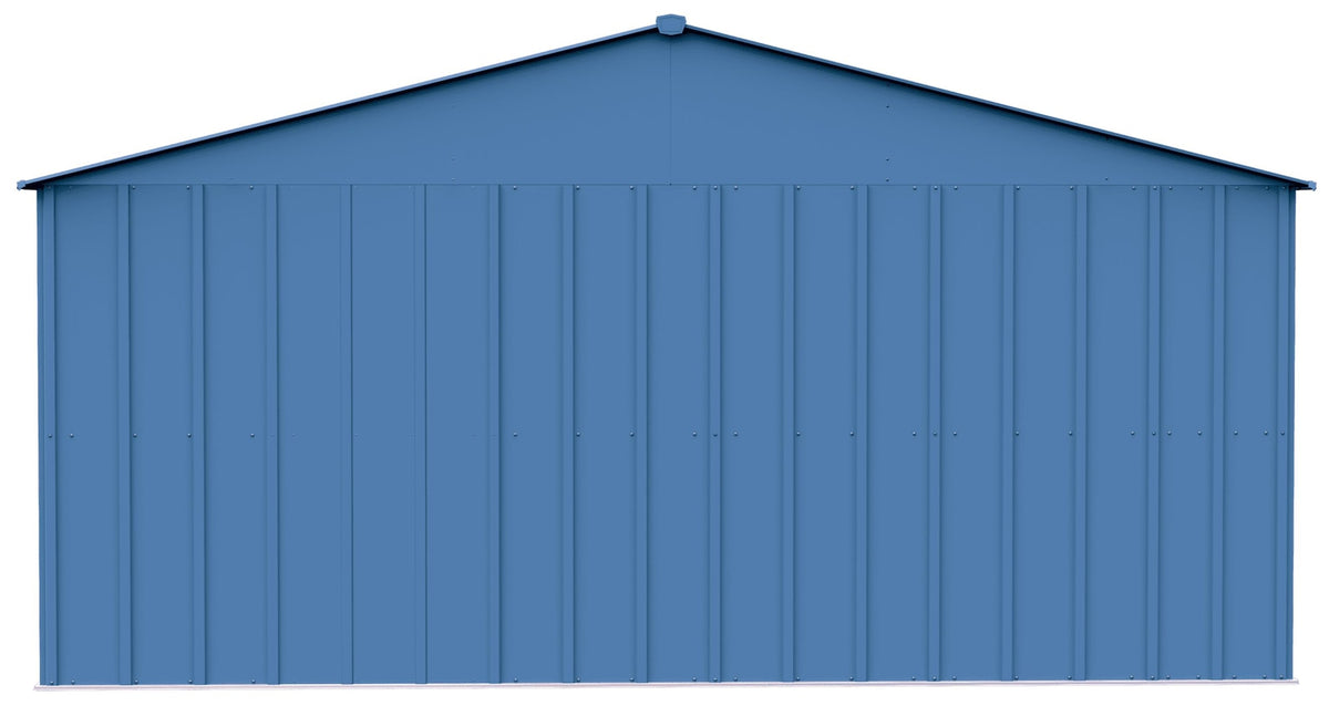 Classic 14x12-ft Blue Grey Corrosion-Resistant Steel Shed N1B5 - product image 5